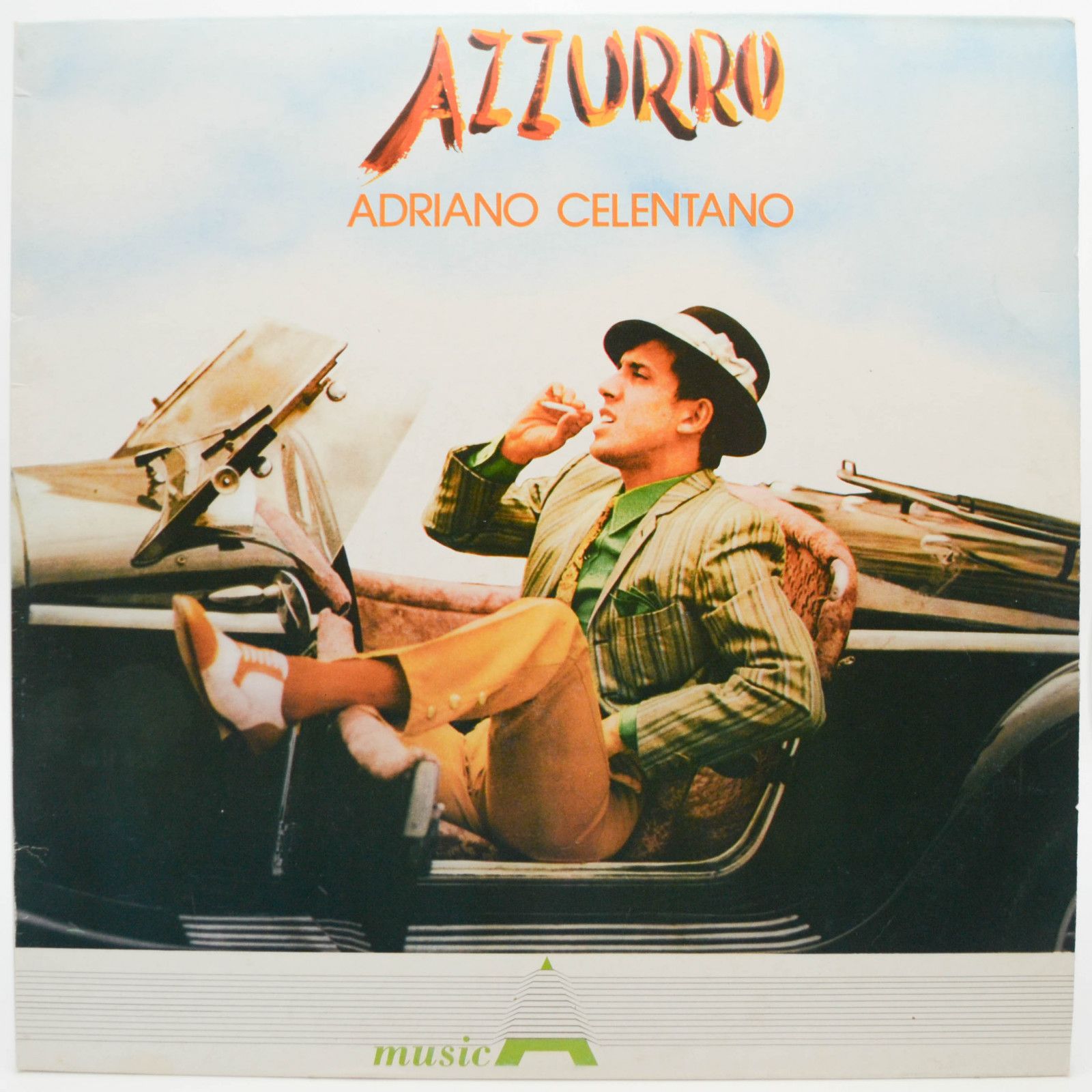Adriano Celentano — Azzurro (Italy, Clan), 1983
