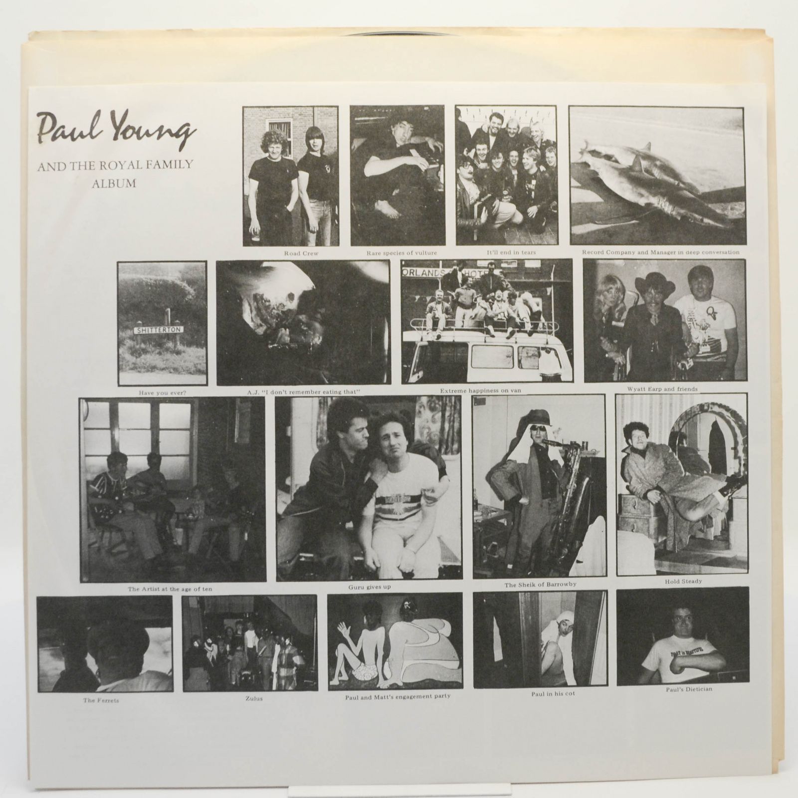 Виниловая пластинка Paul Young — No Parlez, 1983