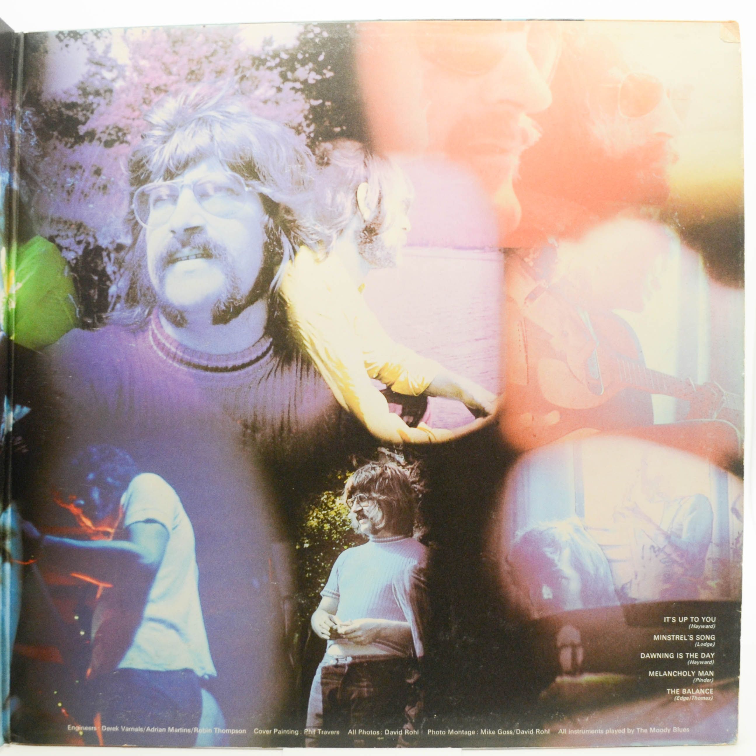 Виниловая пластинка Moody Blues — A Question Of Balance (UK), 1970