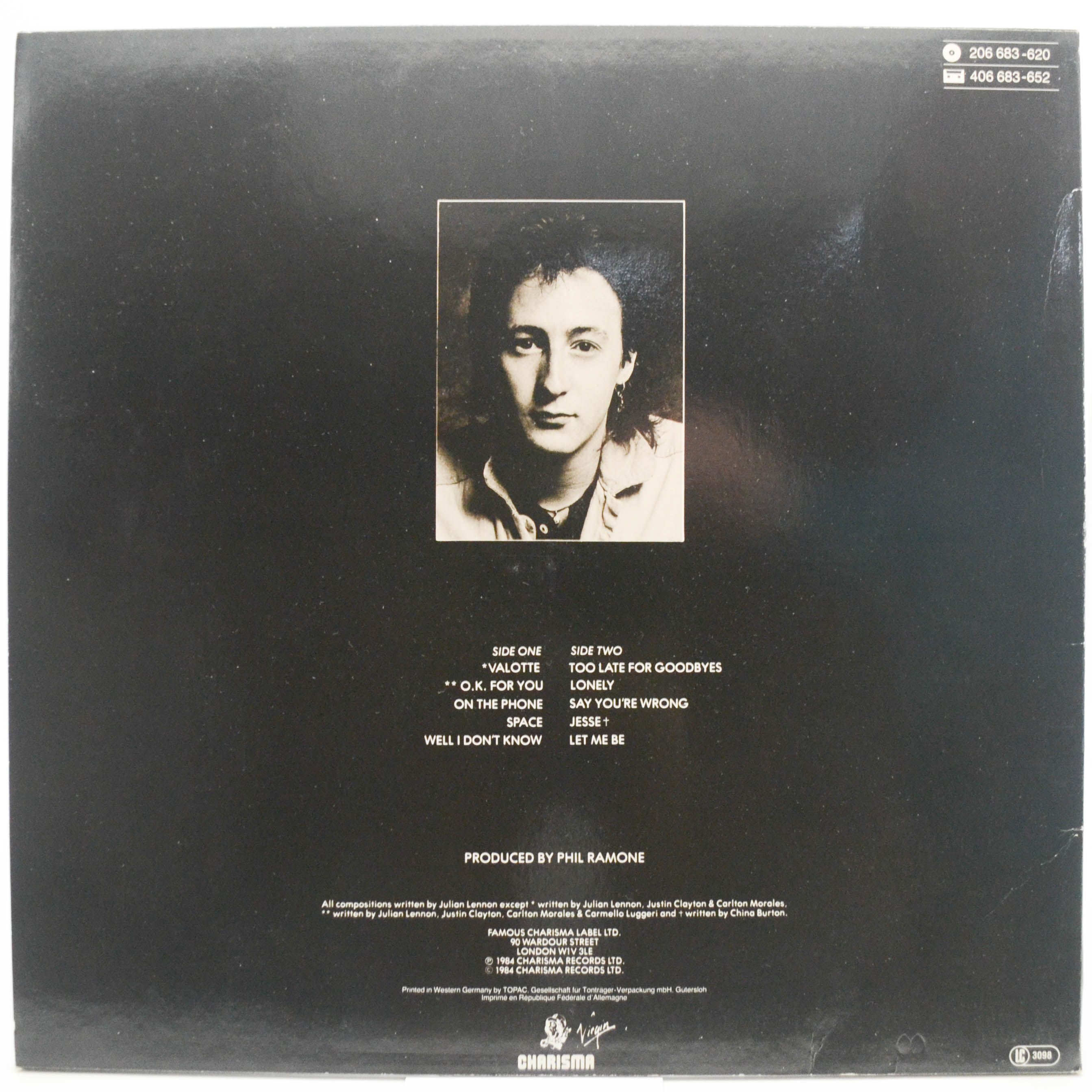 Виниловая пластинка Julian Lennon — Valotte, 1984