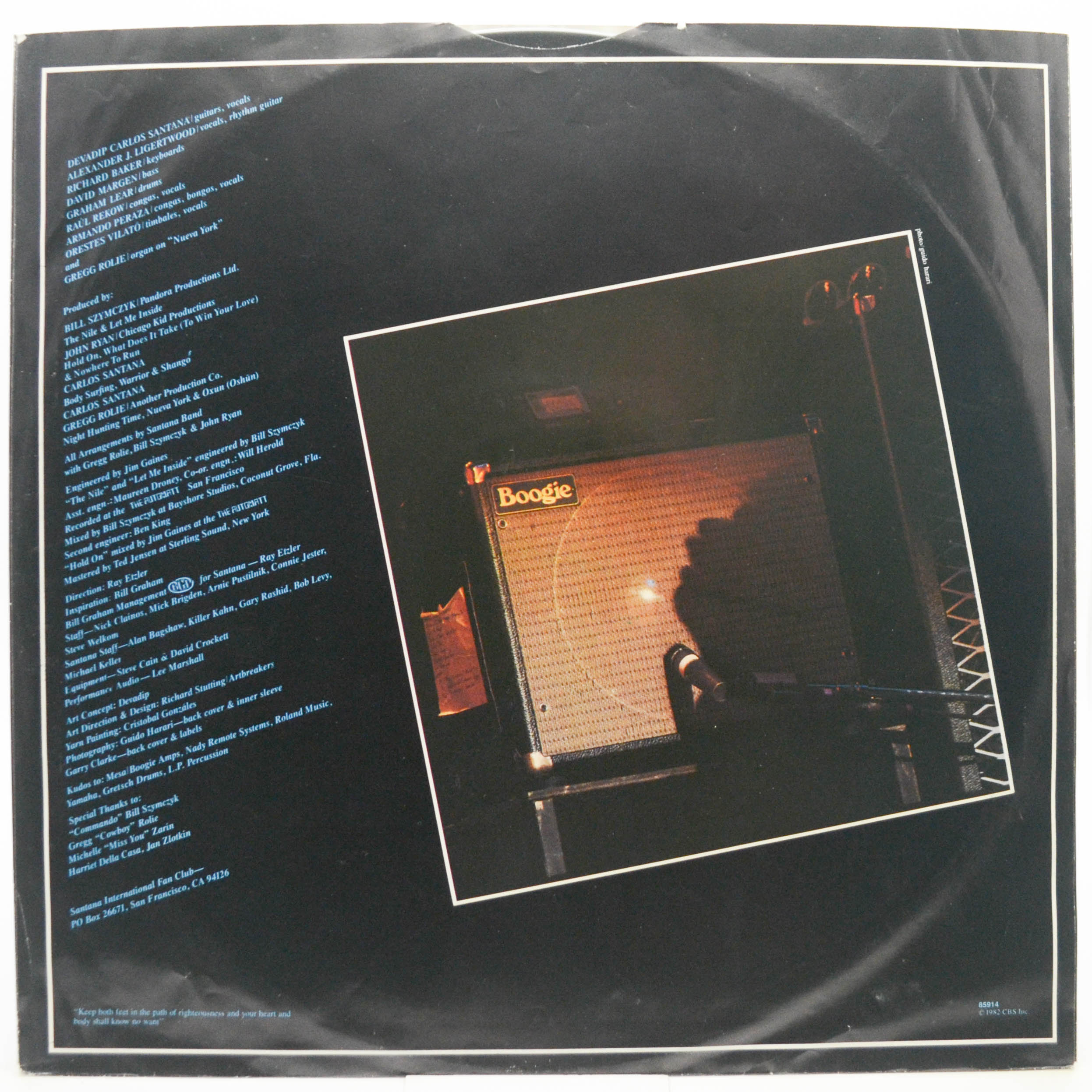 Santana — Shango, 1982