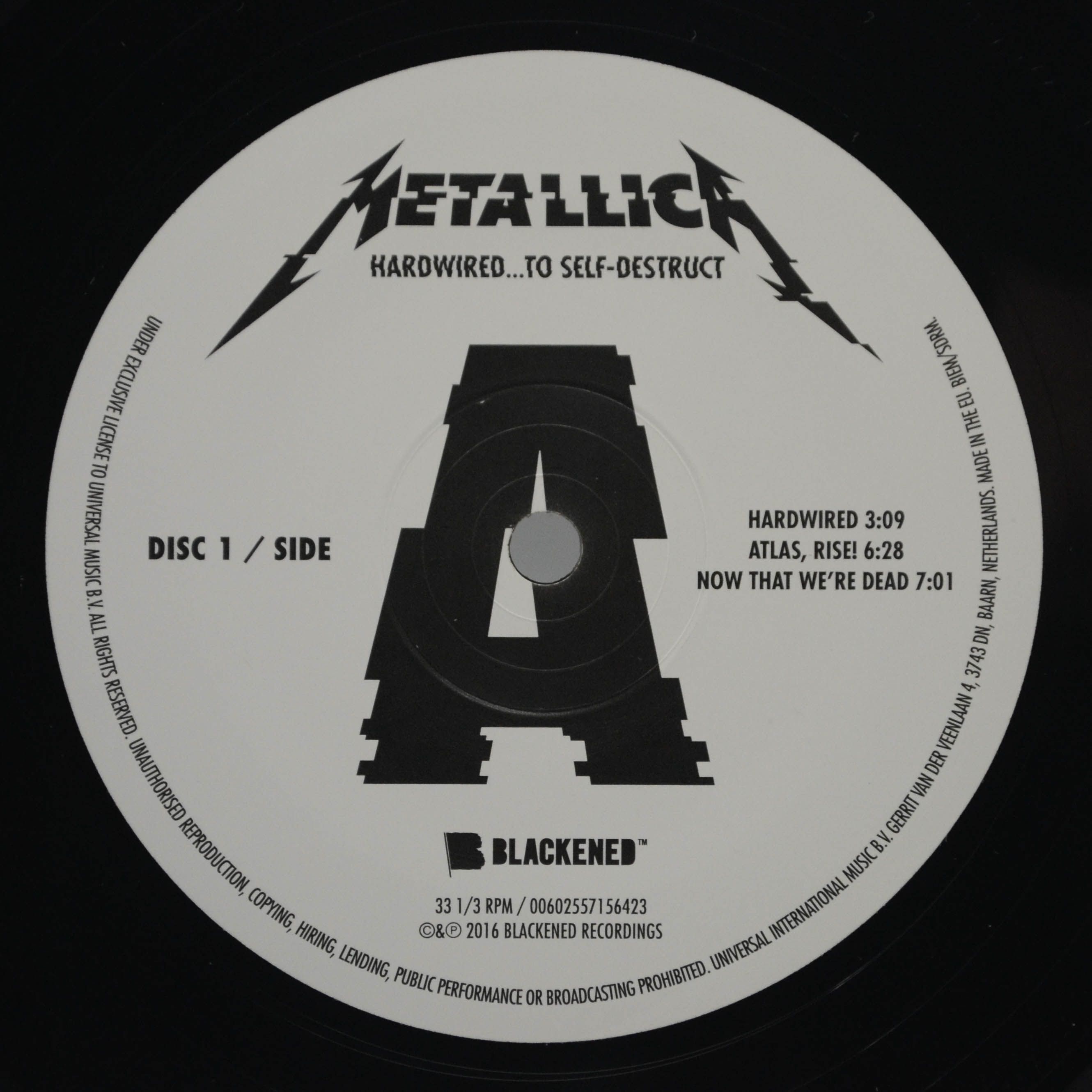 Metallica — Hardwired...To Self-Destruct (2LP), 2016