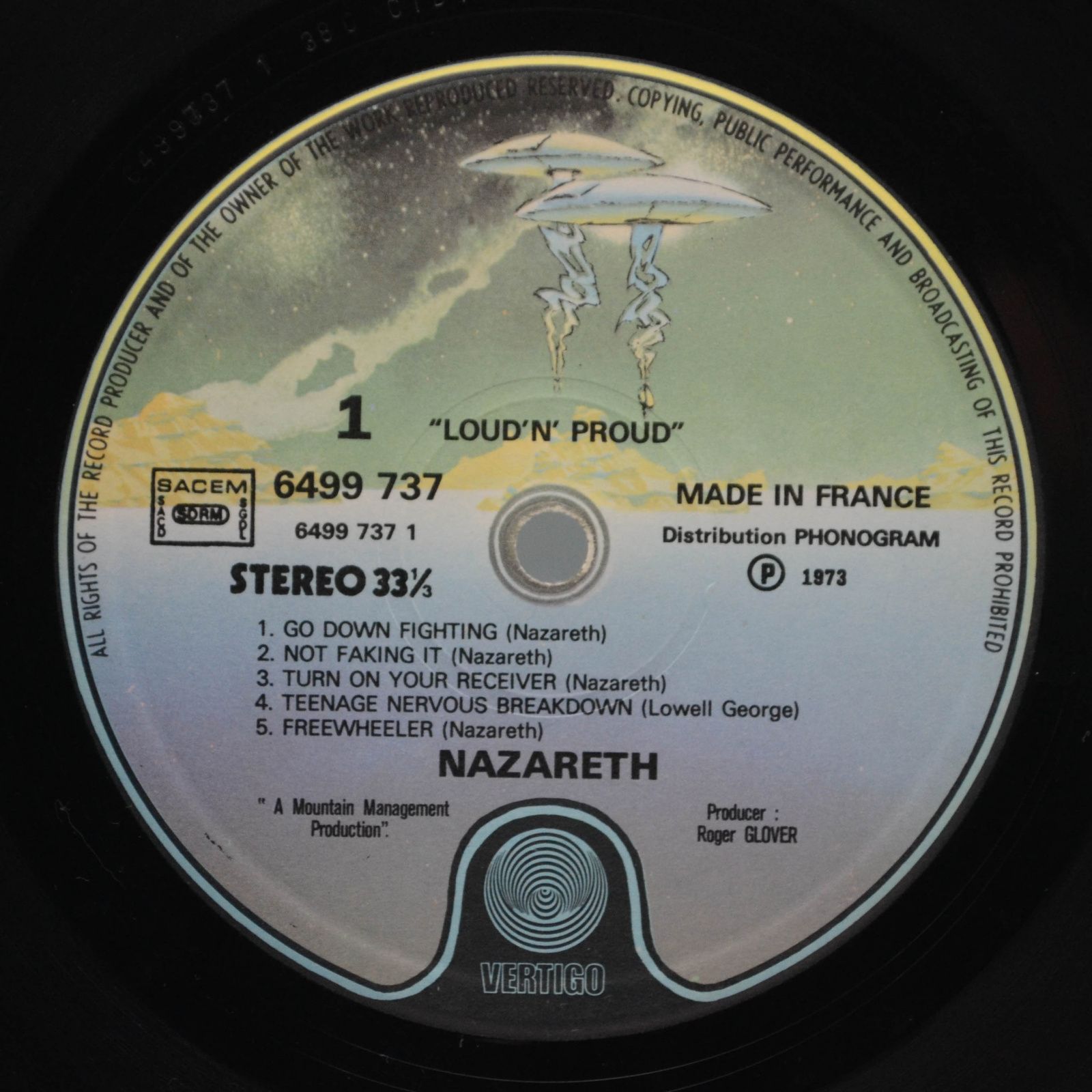 Nazareth — Loud'N'Proud, 1973