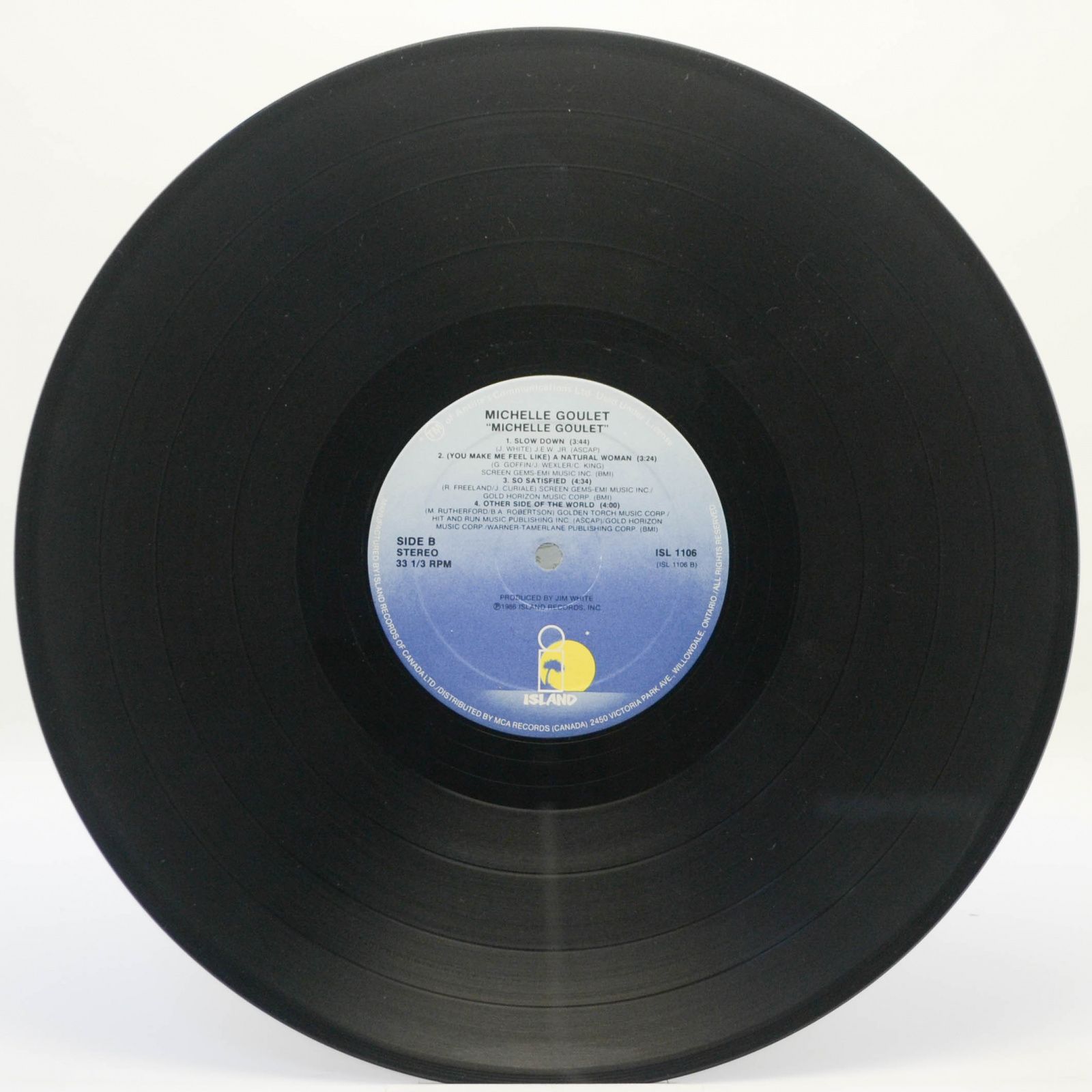 Виниловая пластинка Michelle Goulet — Michelle Goulet, 1986