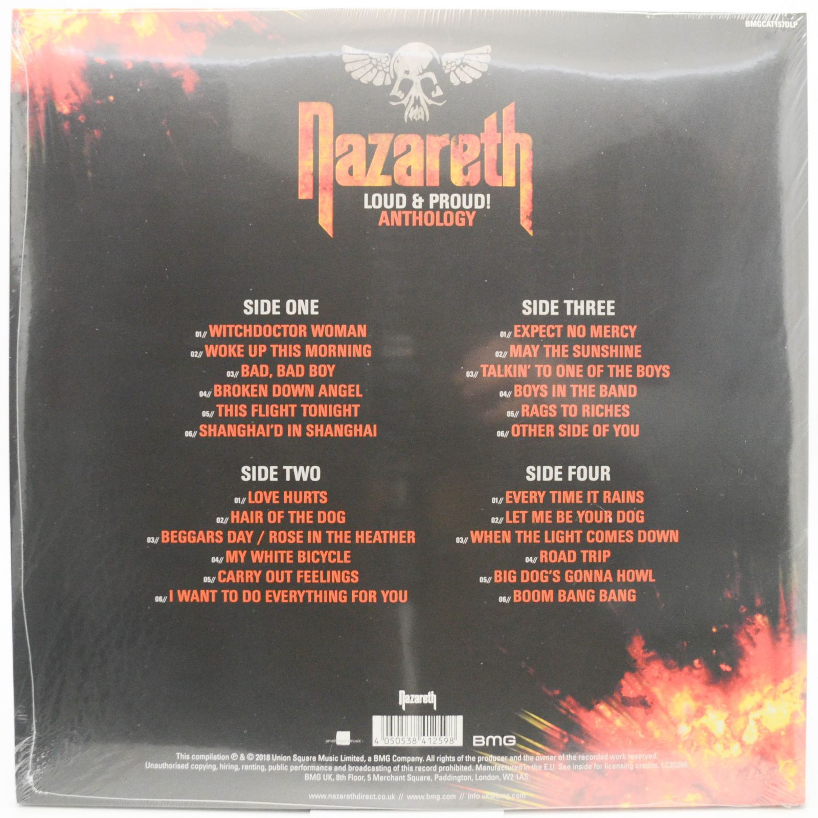 Nazareth — Loud & Proud! Anthology (2LP), 2018