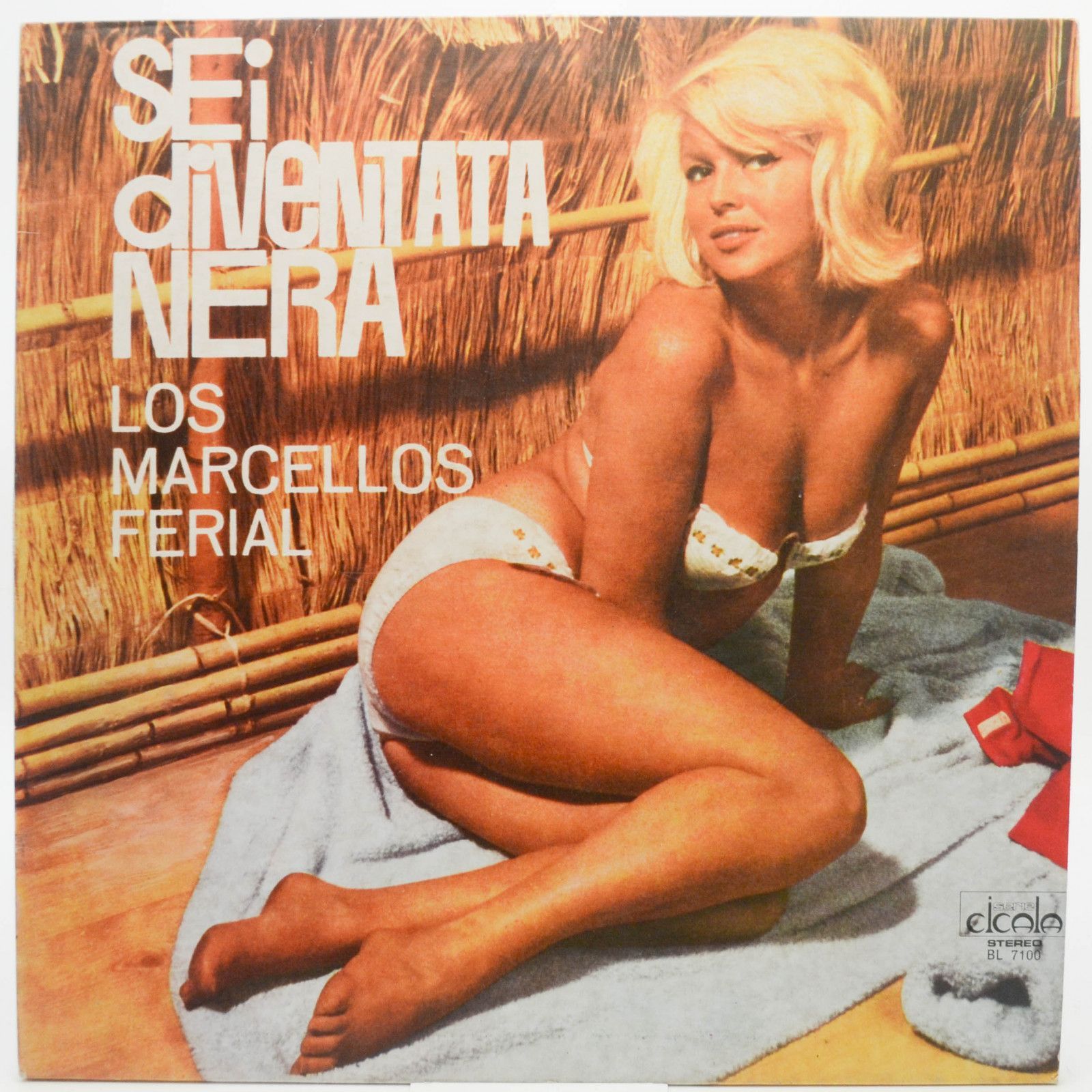 Виниловая пластинка Los Marcellos Ferial — Sei Diventata Nera, 1975