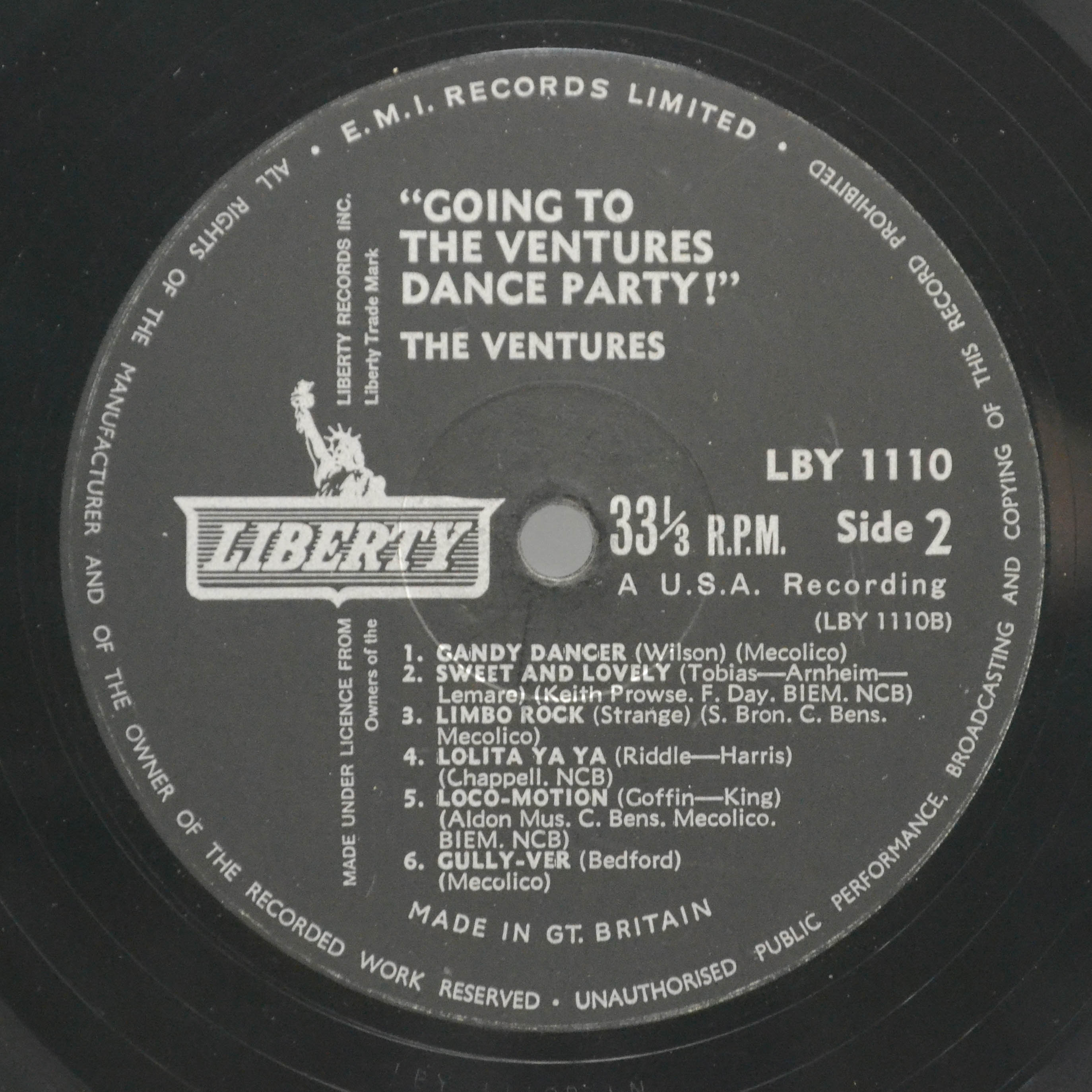Ventures — Going To The Ventures Dance Party! (UK), 1962