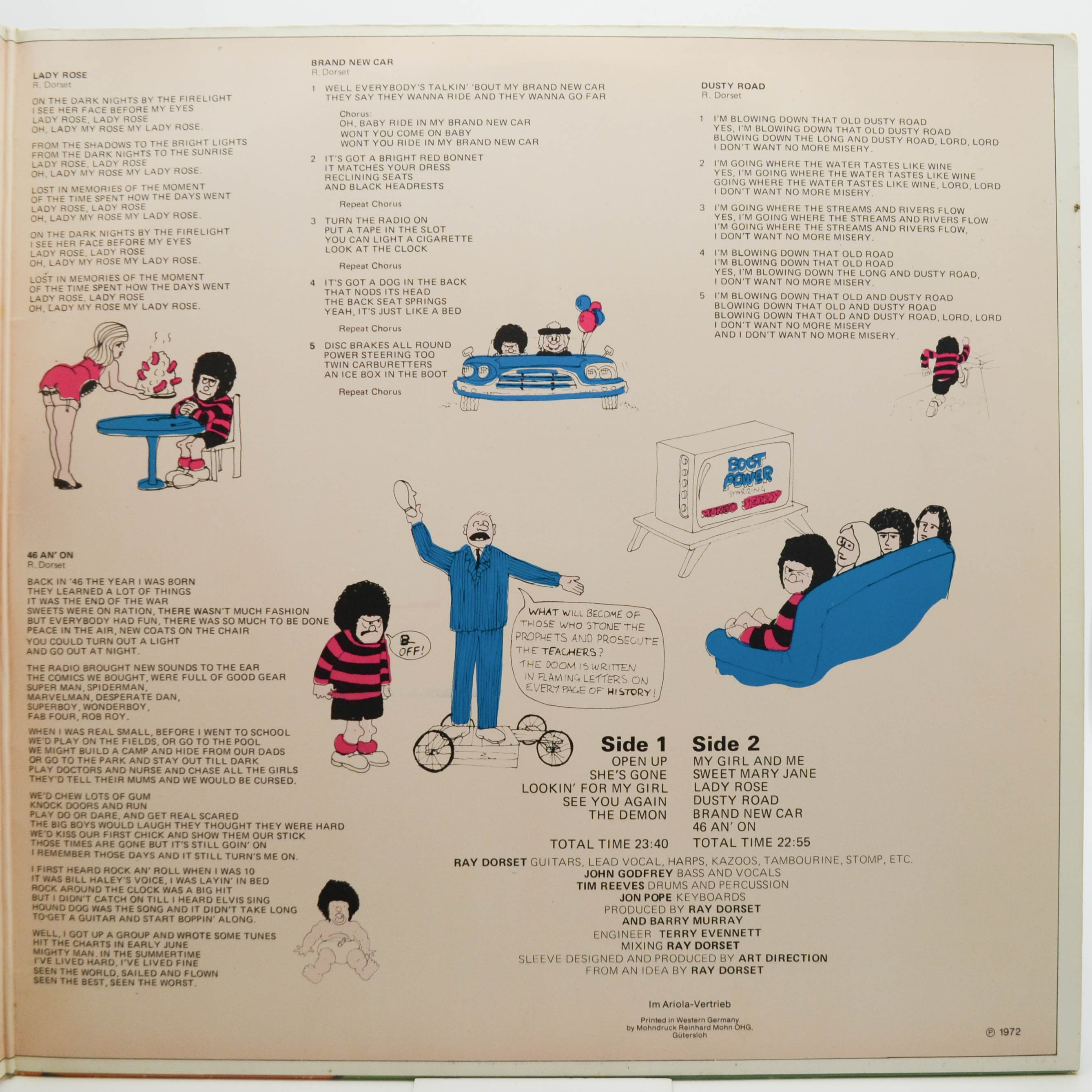 Mungo Jerry — Boot Power, 1972