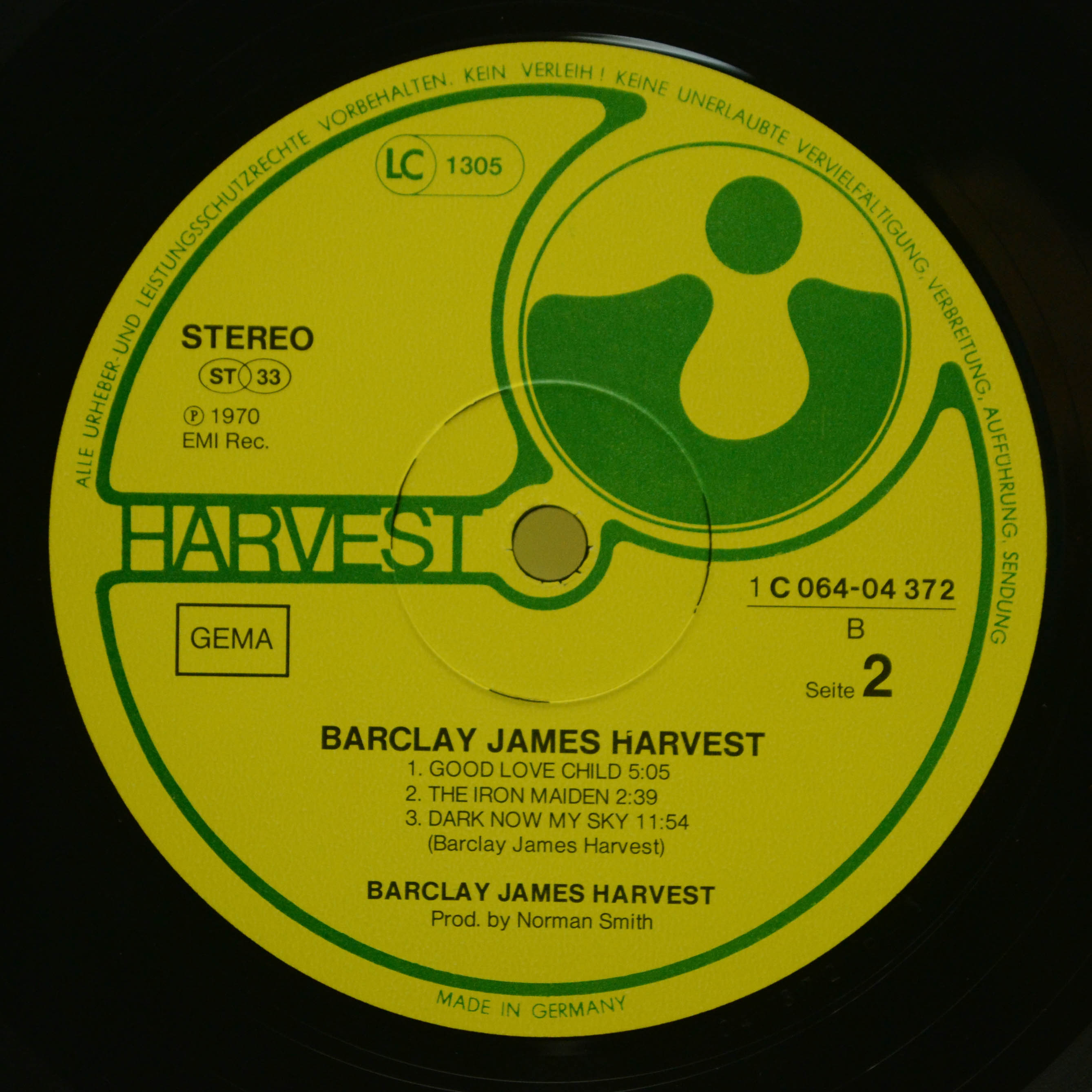 Виниловая пластинка Barclay James Harvest — Barclay James Harvest, 1970