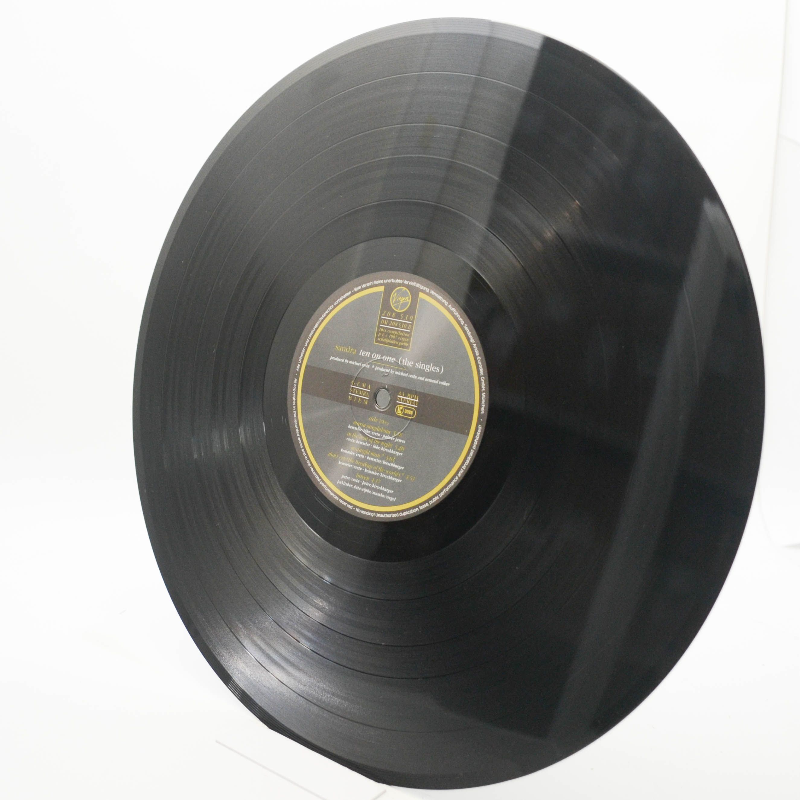 Sandra — Ten On One (The Singles), 1987