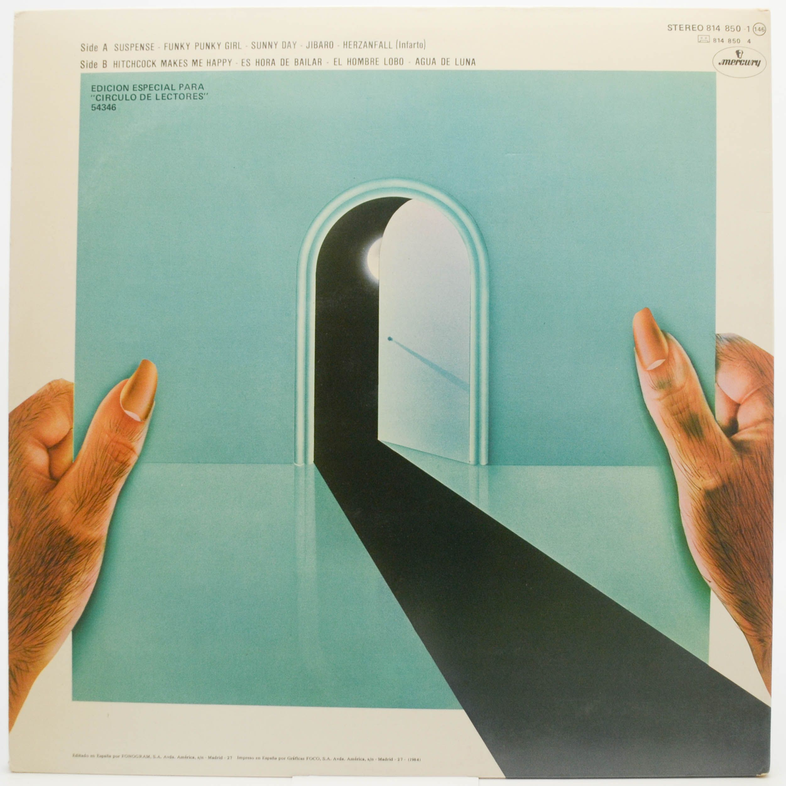 Виниловая пластинка Azul Y Negro — Suspense, 1984