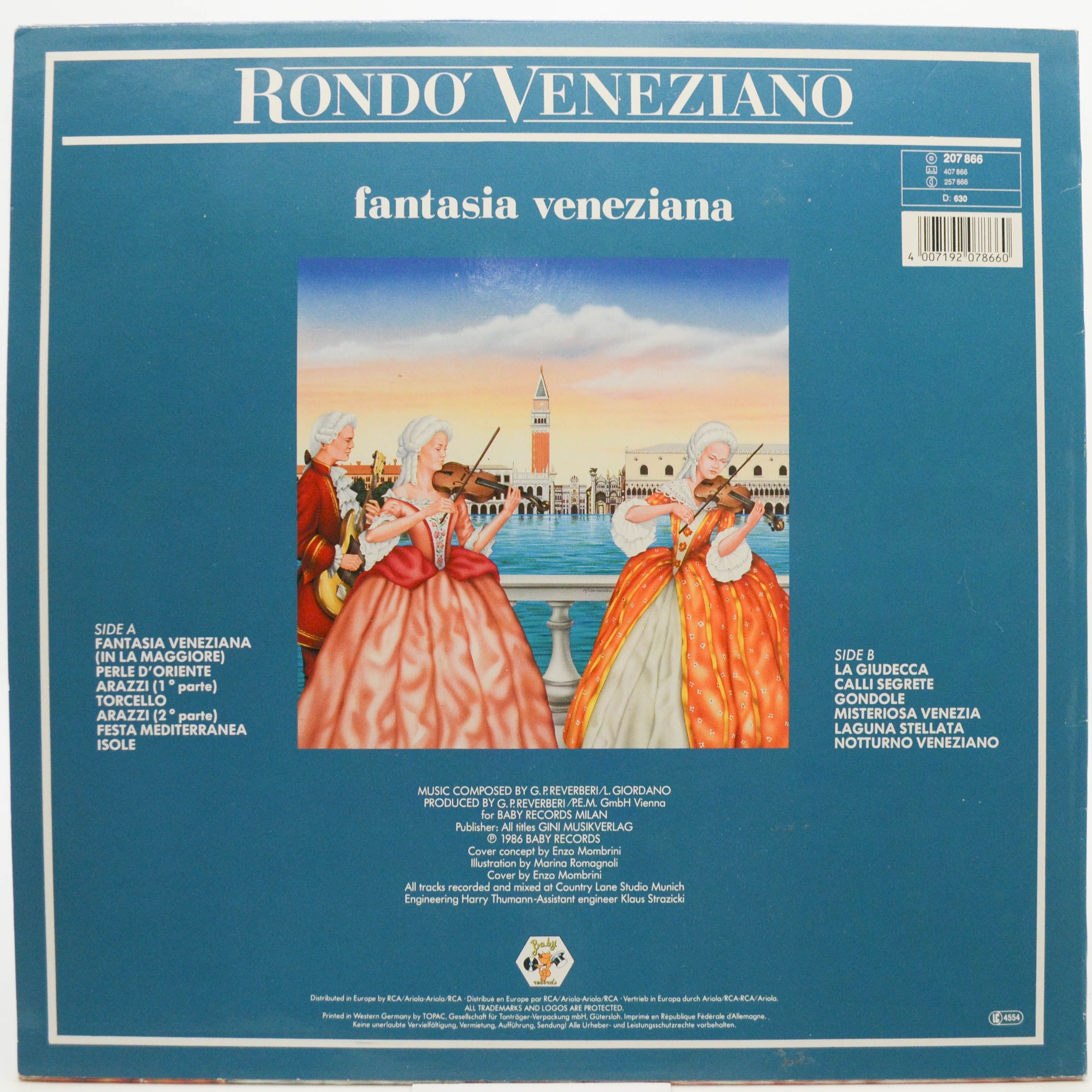 Rondo´ Veneziano — Fantasia Veneziana, 1986