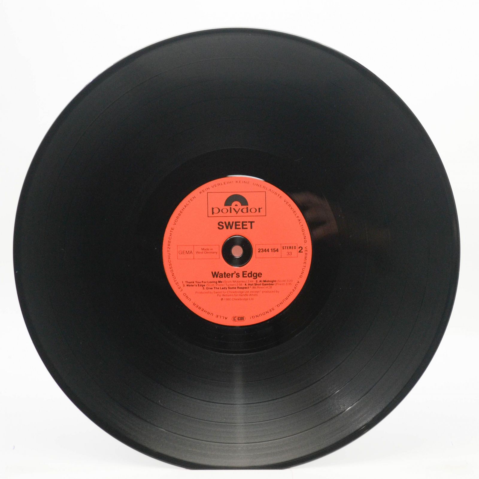 Sweet — Waters Edge, 1980