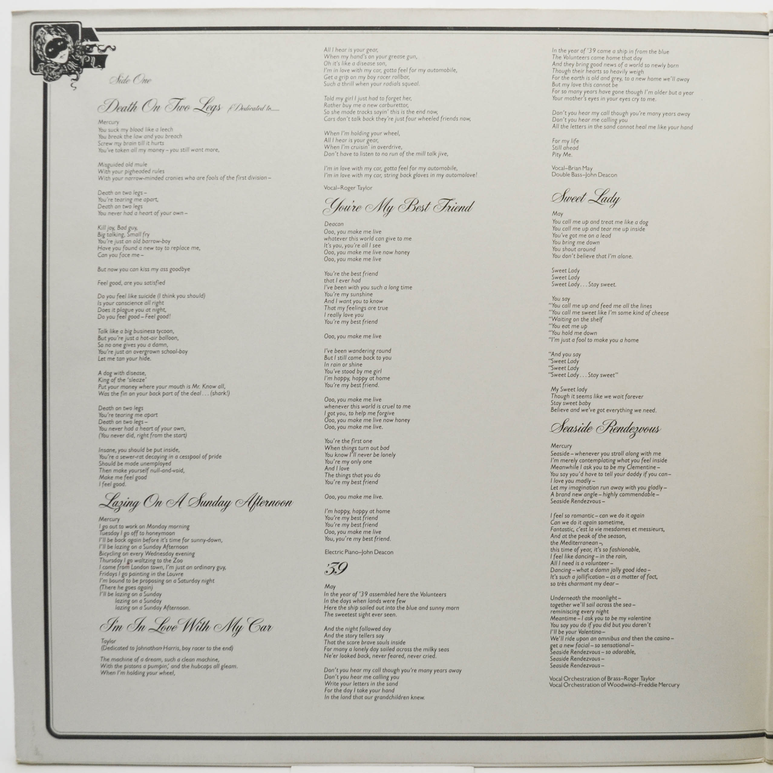 Queen — A Night At The Opera, 1975