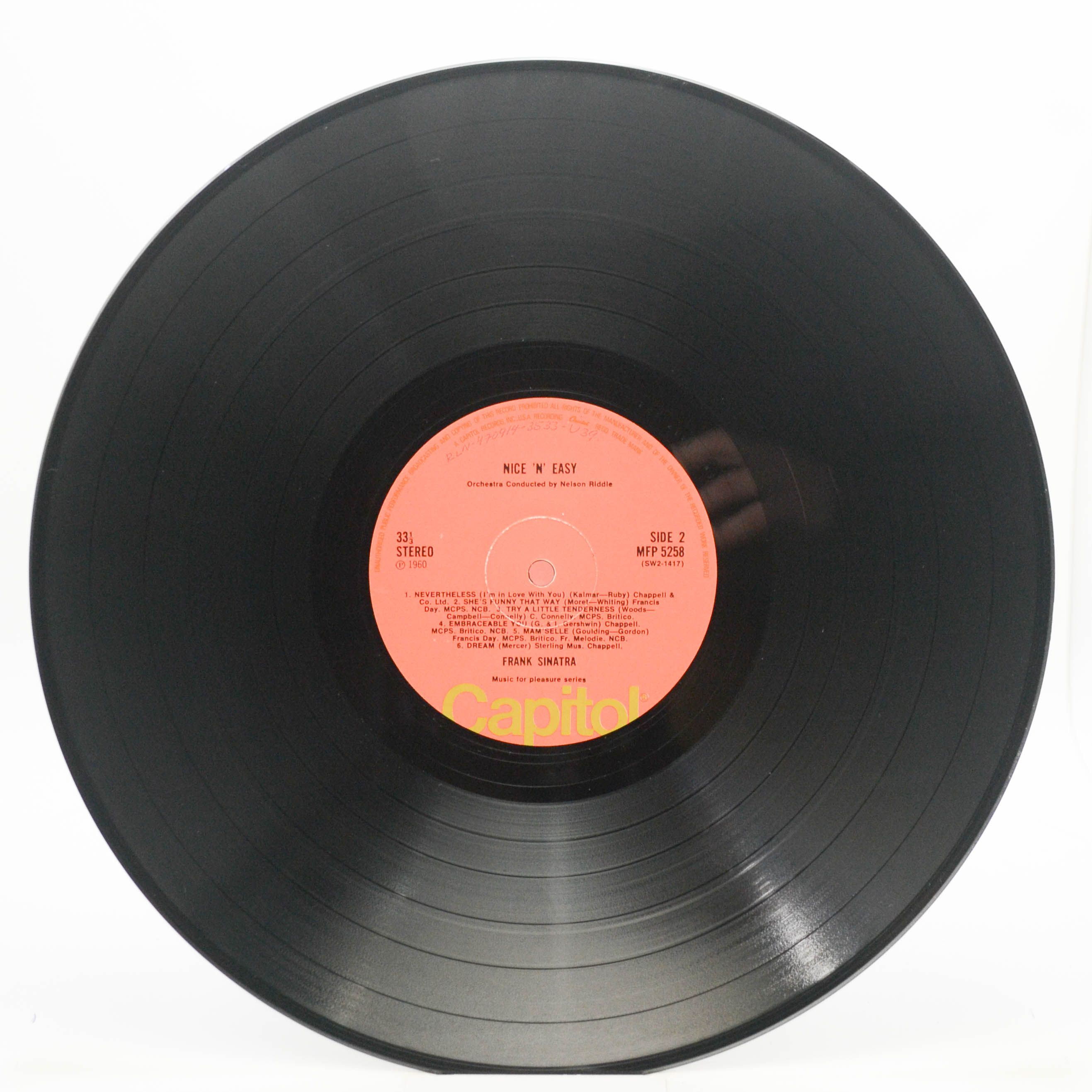 Frank Sinatra — Nice 'N' Easy (UK), 1960