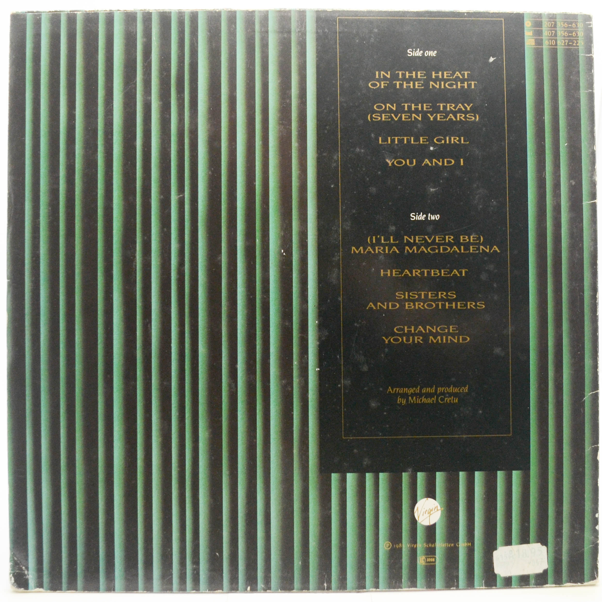 Виниловая пластинка Sandra — The Long Play, 1985