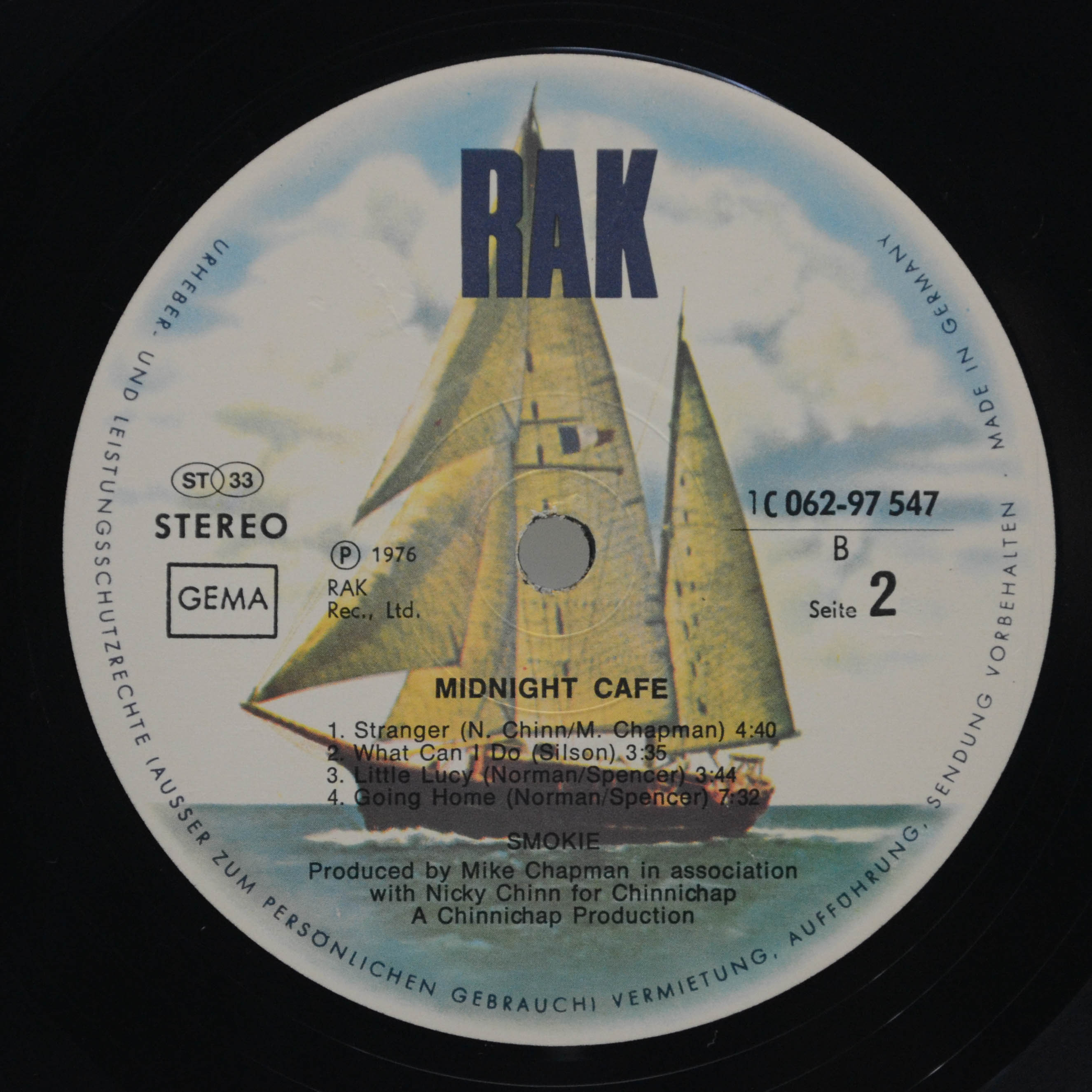 Smokie — Midnight Café, 1976