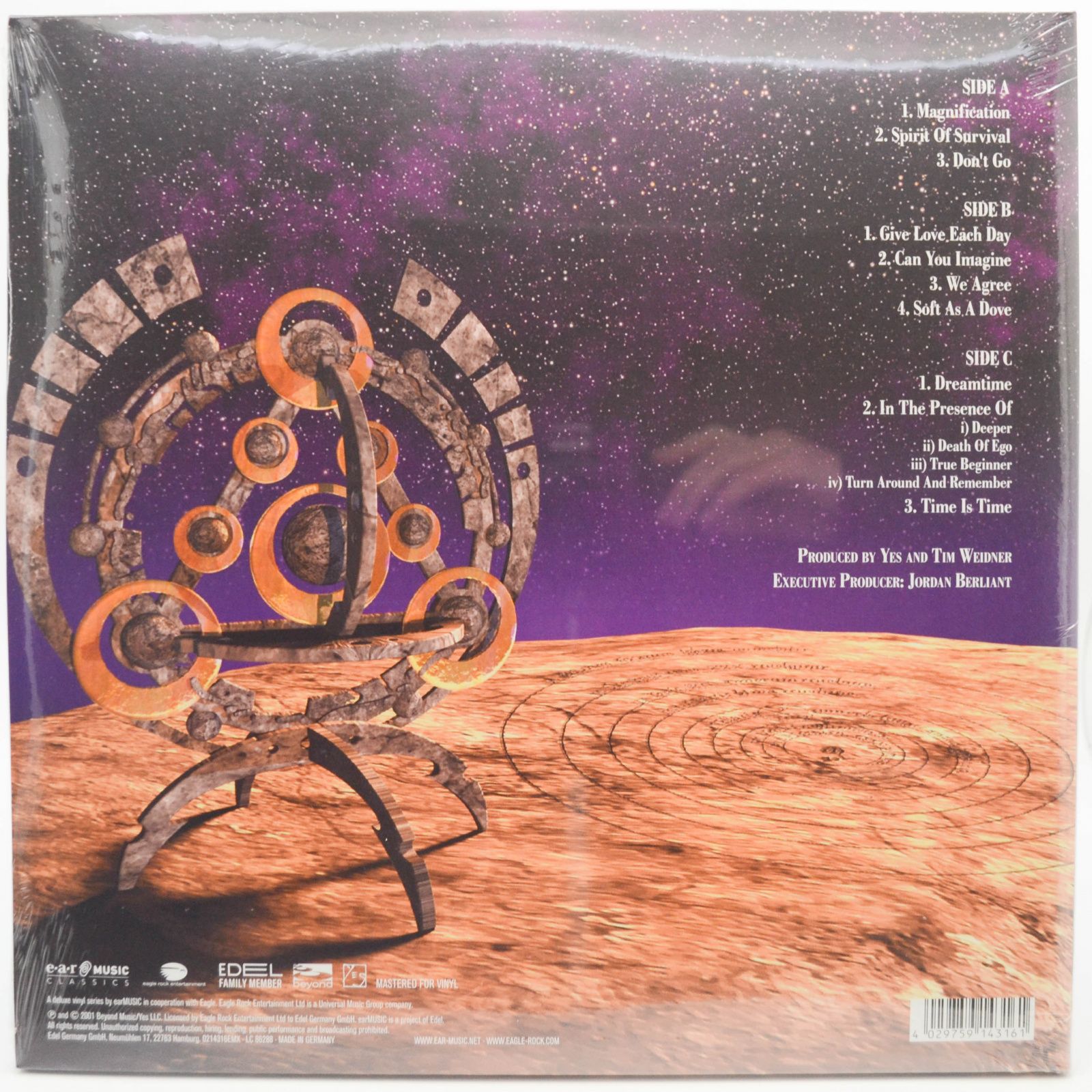 Виниловая пластинка Yes — Magnification (2LP), 2001