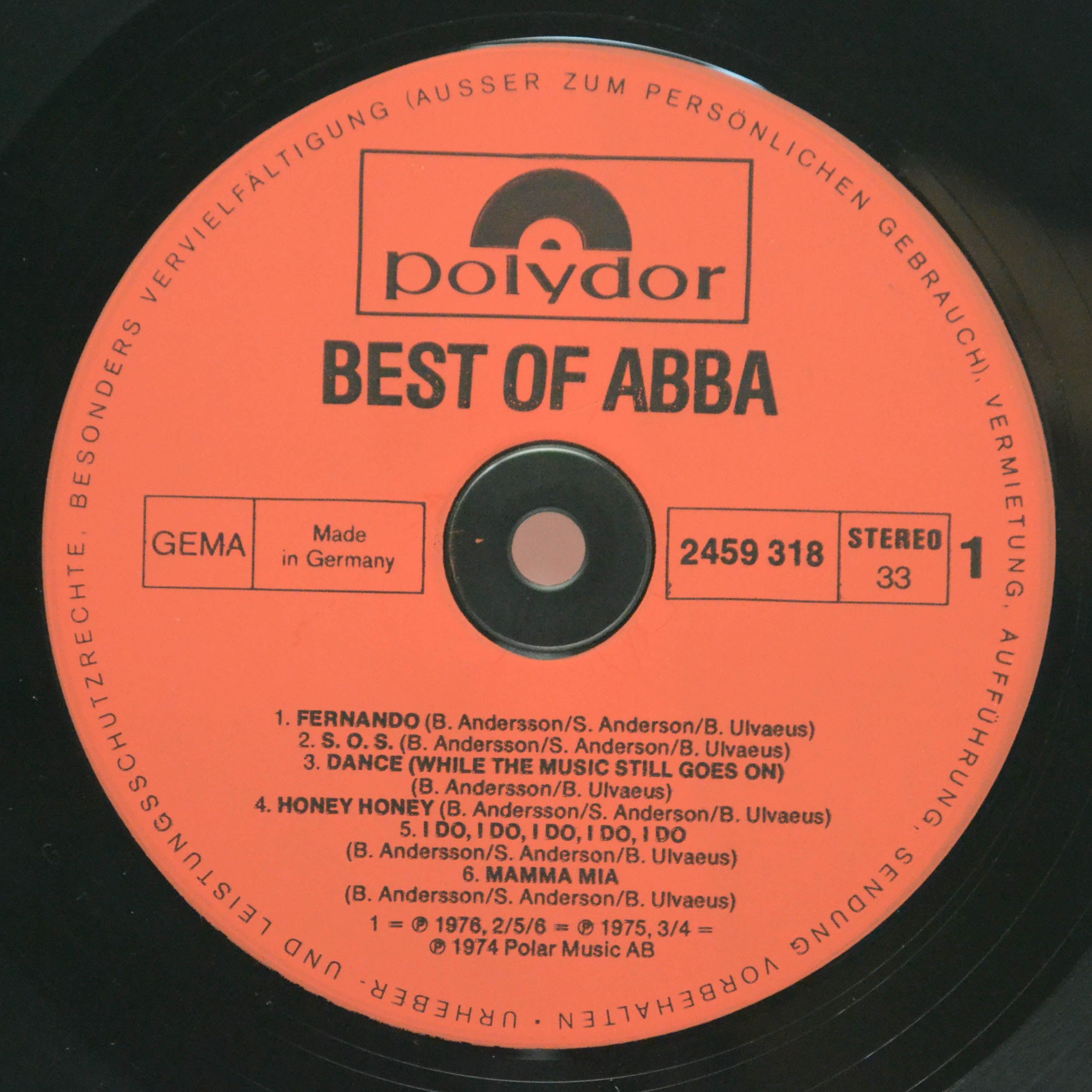 ABBA — The Best Of ABBA, 1976