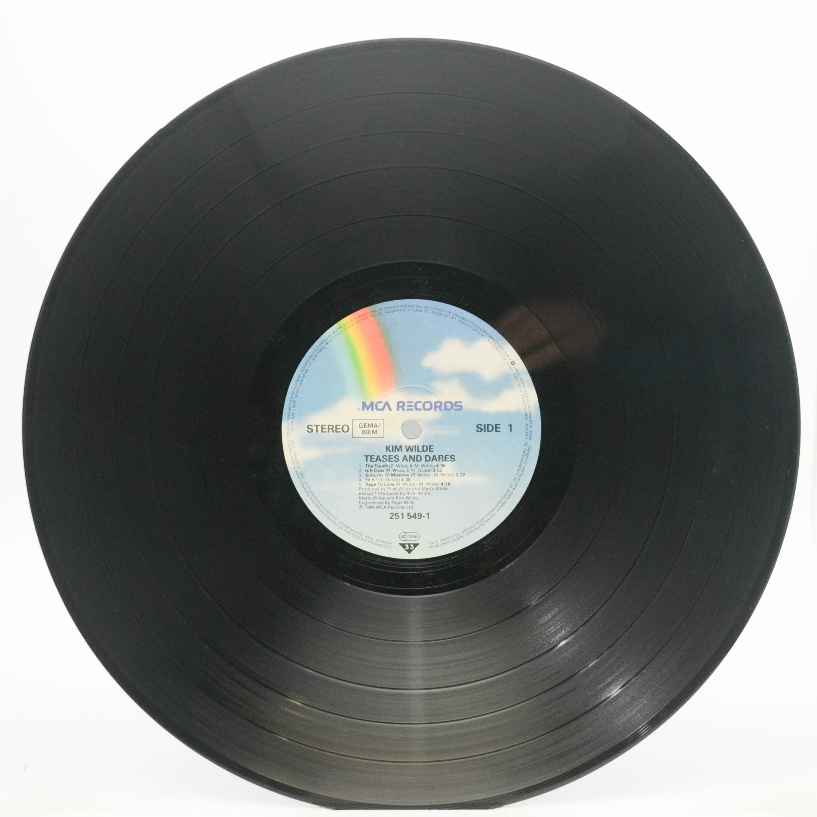 Kim Wilde — Teases & Dares, 1984