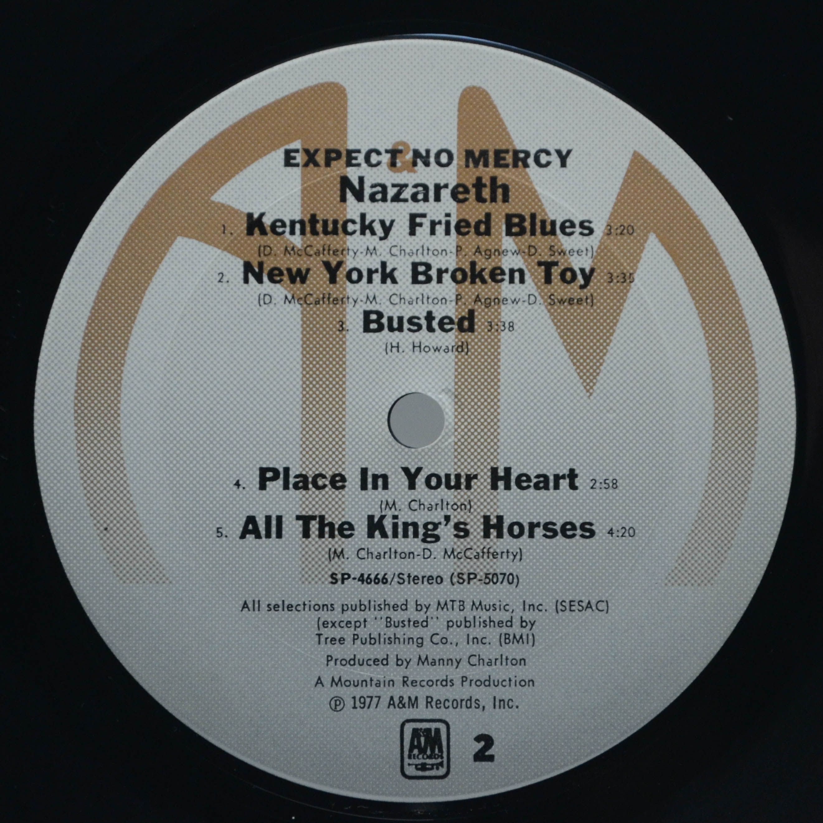 Nazareth — Expect No Mercy (USA), 1977