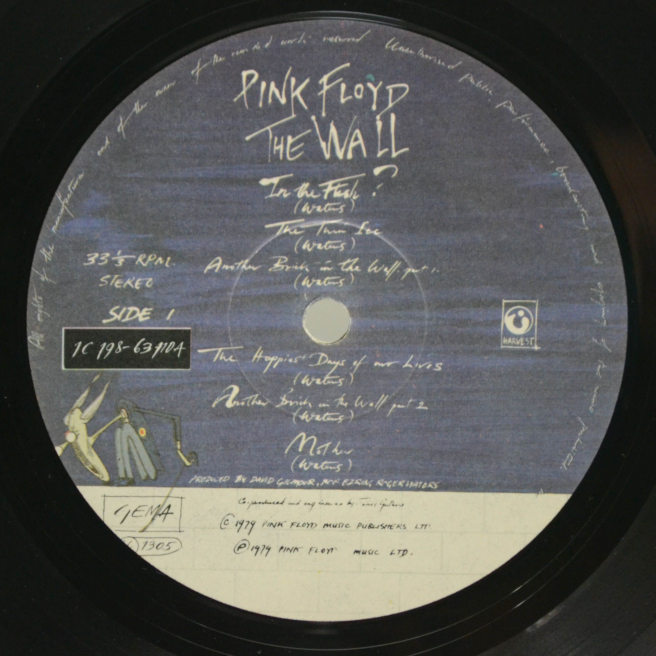 Виниловая пластинка Pink Floyd — The Wall (2LP), 1979