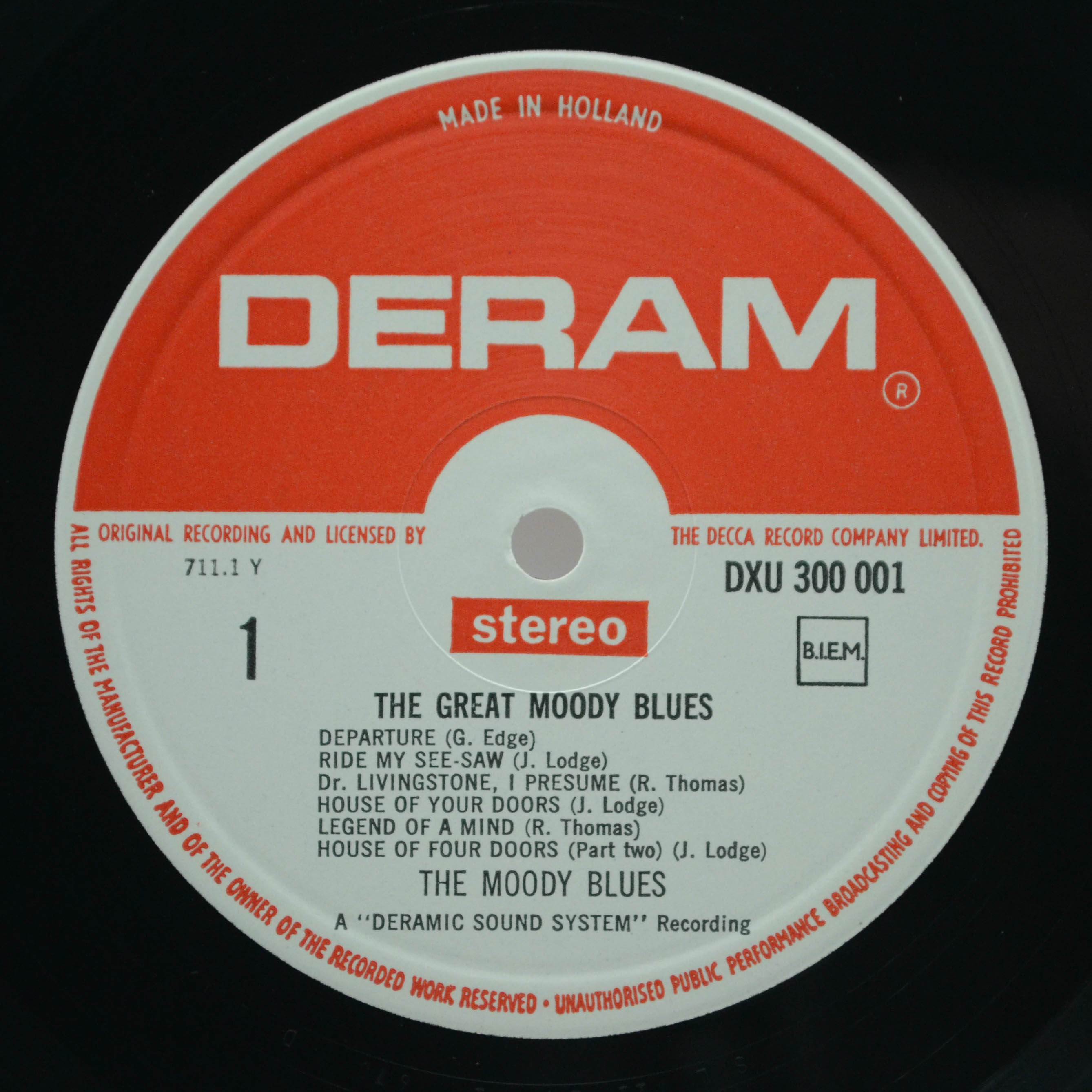 Виниловая пластинка Moody Blues — The Great Moody Blues (2LP), 1973