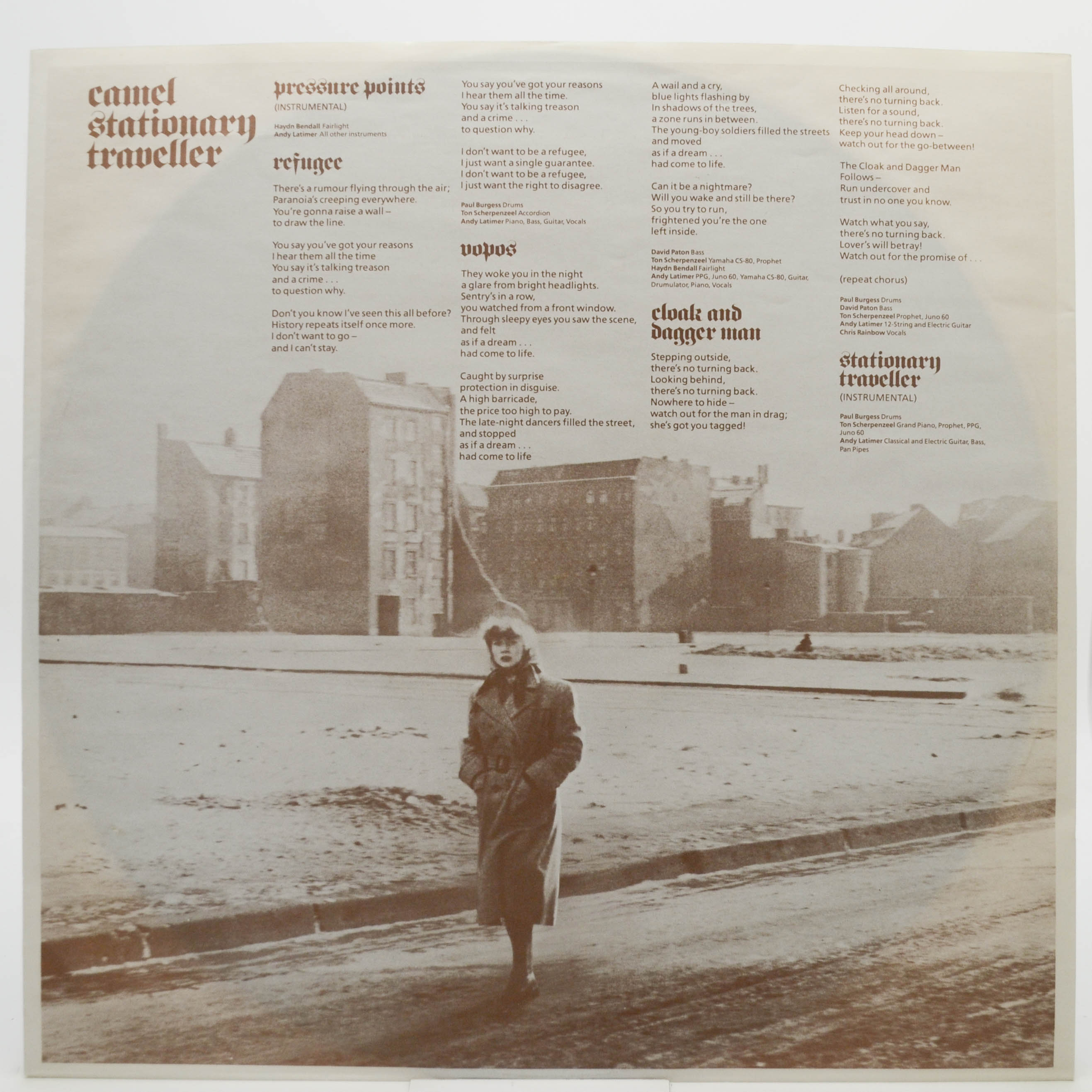 Camel — Stationary Traveller, 1984