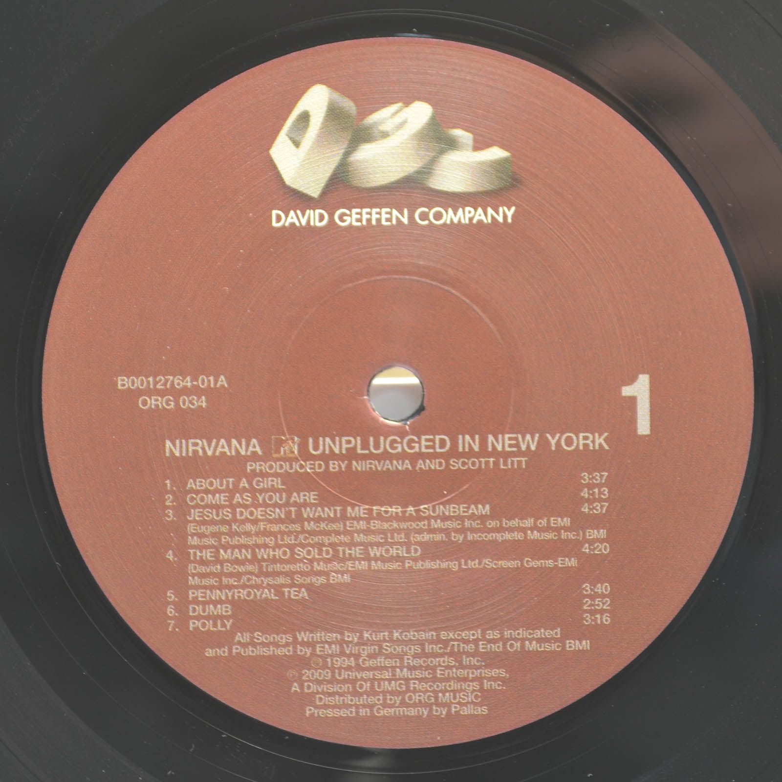 Nirvana — MTV Unplugged In New York (USA), 1994