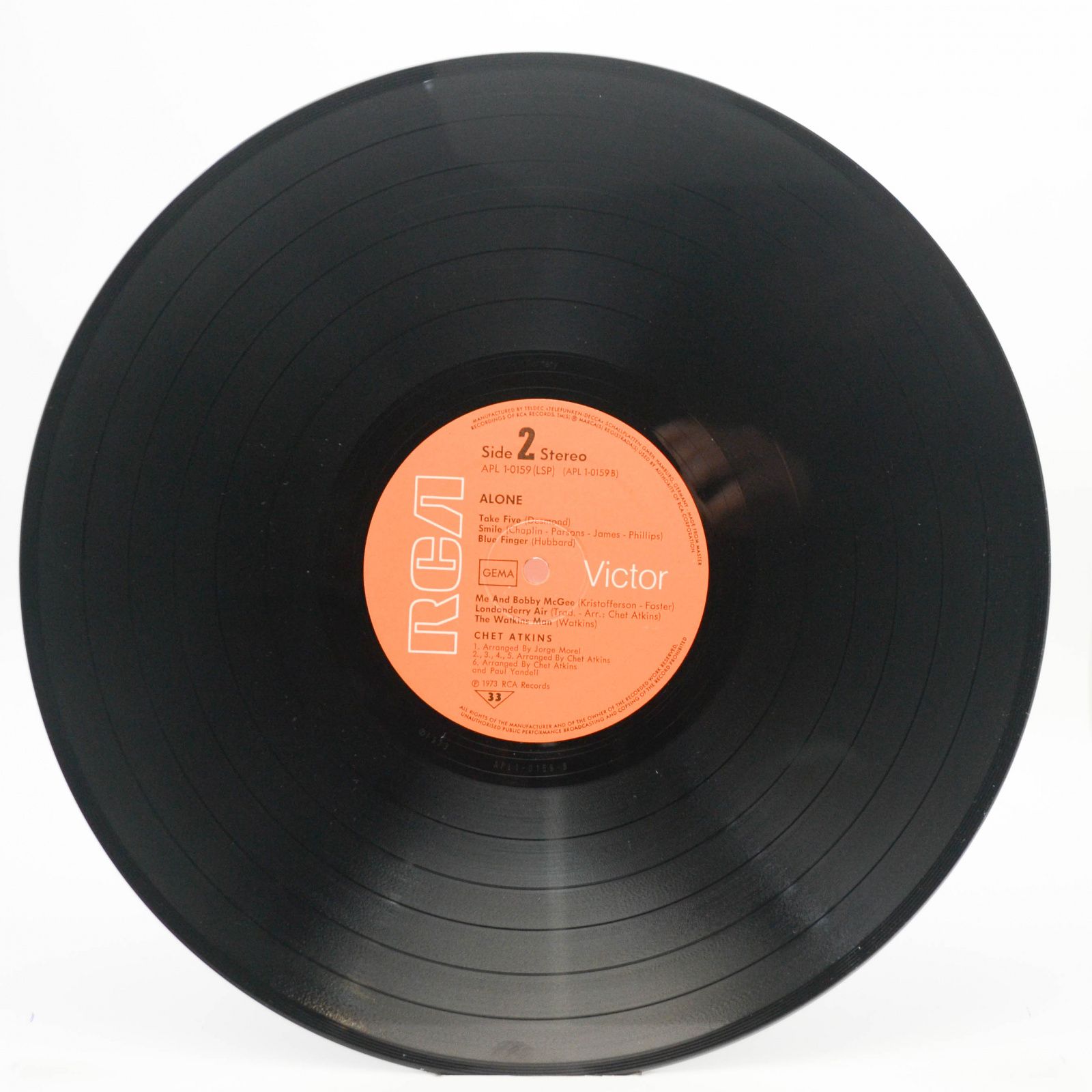 Chet Atkins — Alone, 1973