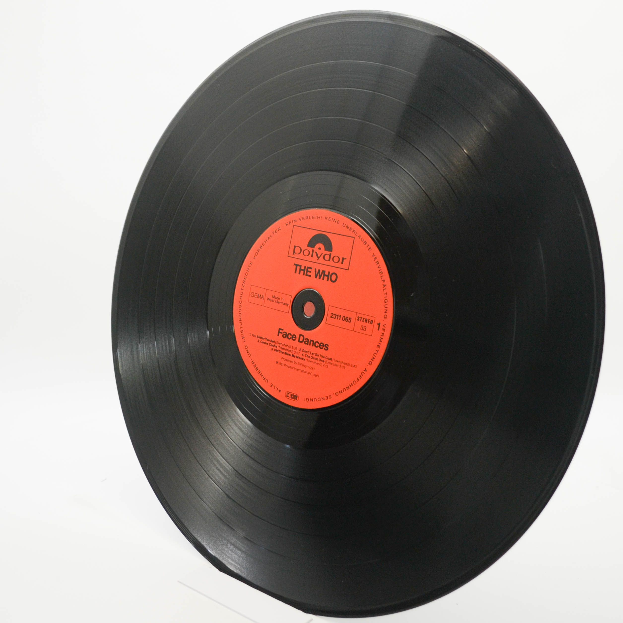 Who — Face Dances (poster), 1981