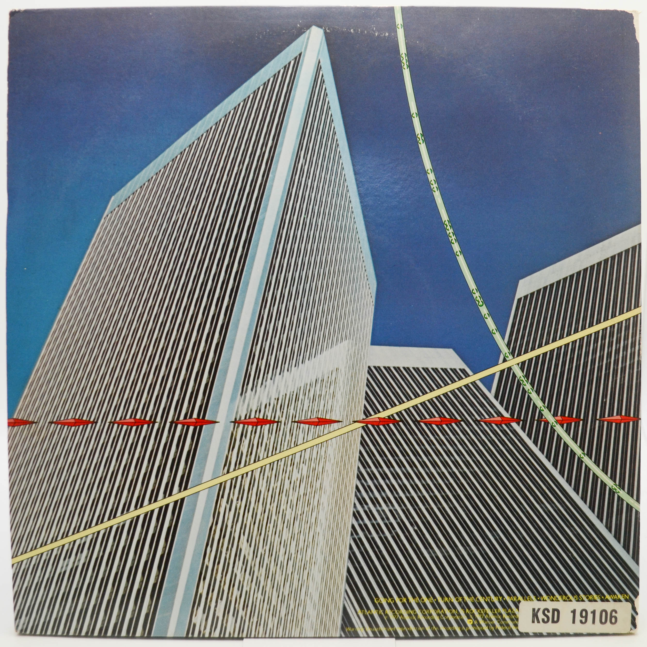 Виниловая пластинка Yes — Going For The One, 1977