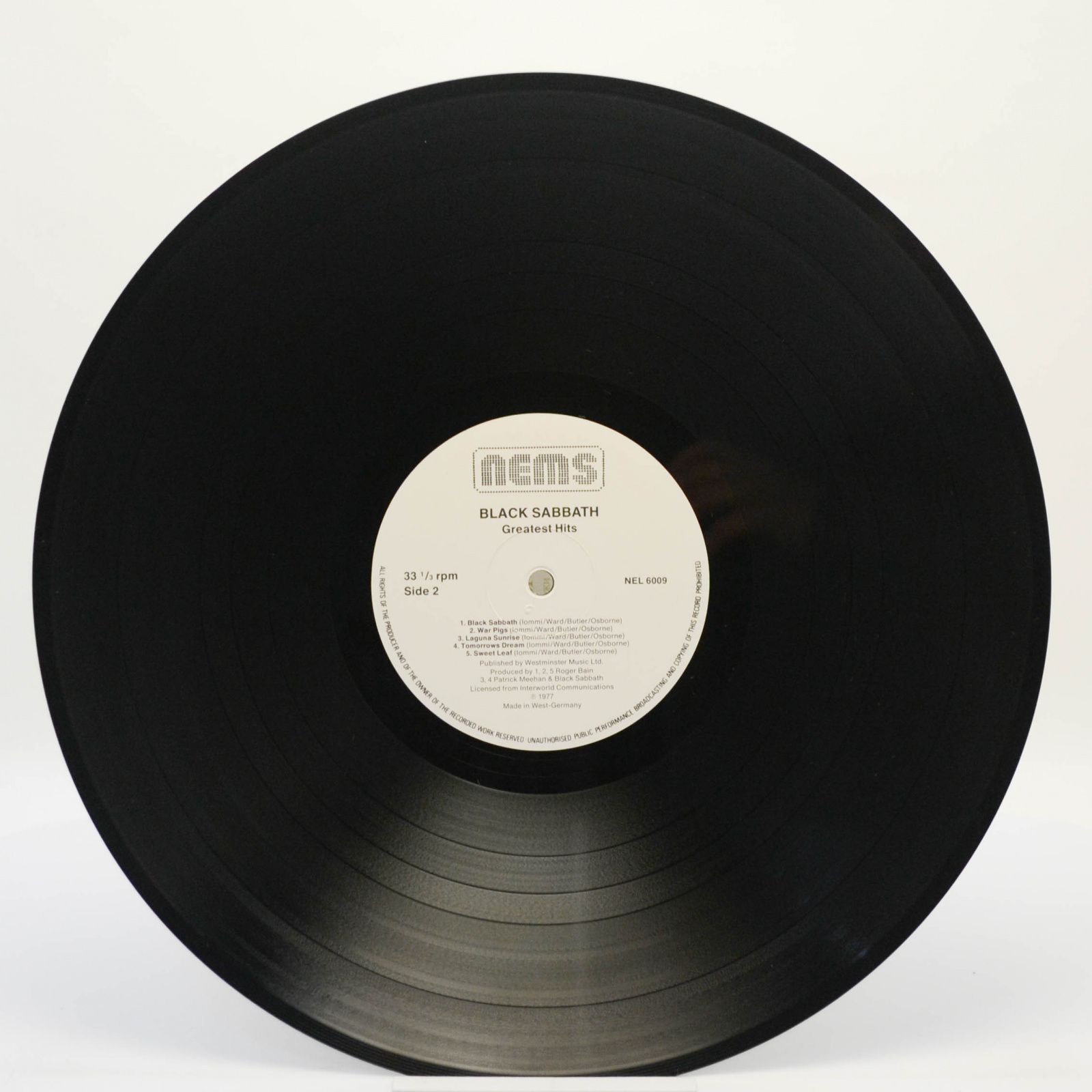 Black Sabbath — Greatest Hits, 1977