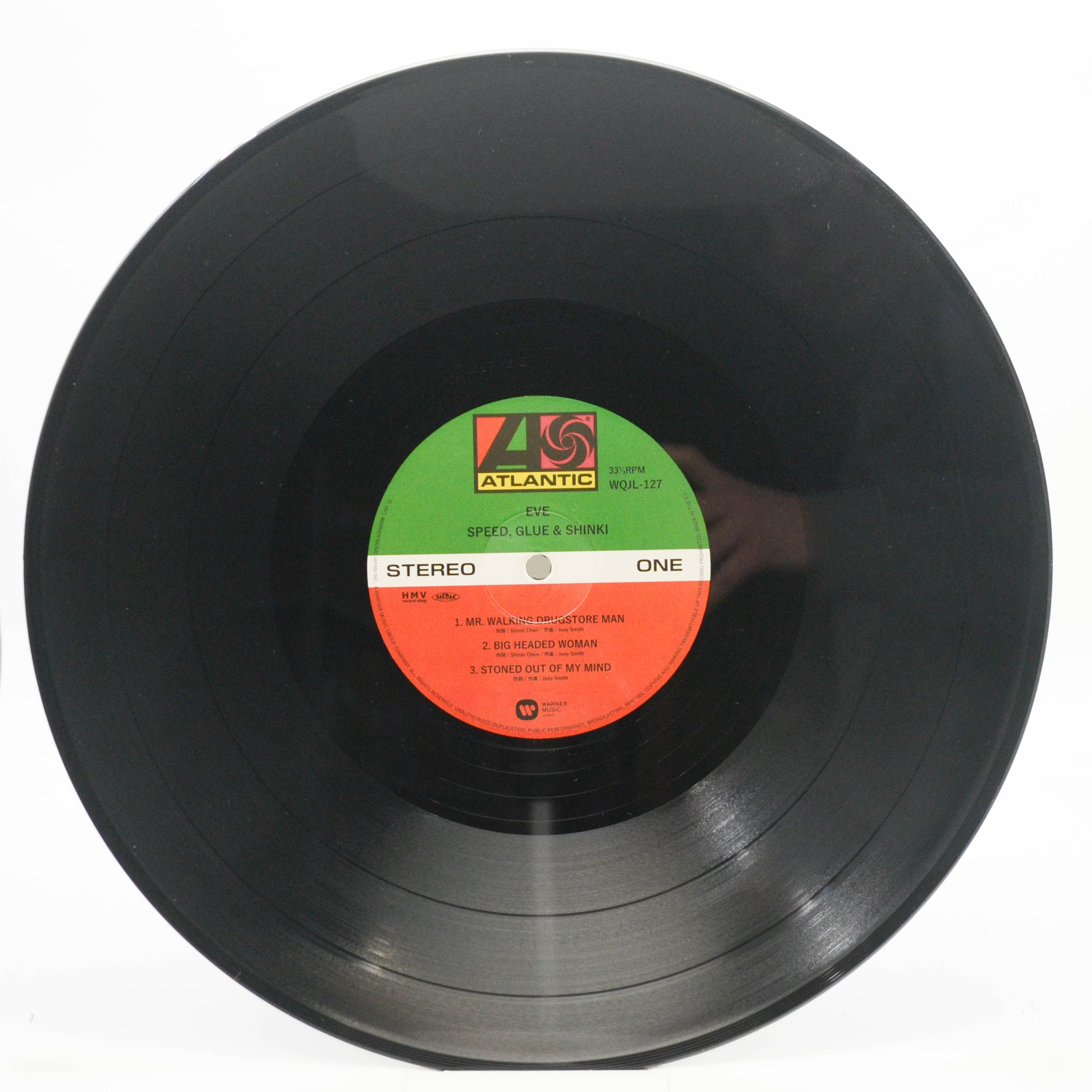 Виниловая пластинка Speed, Glue & Shinki — Eve, 1971