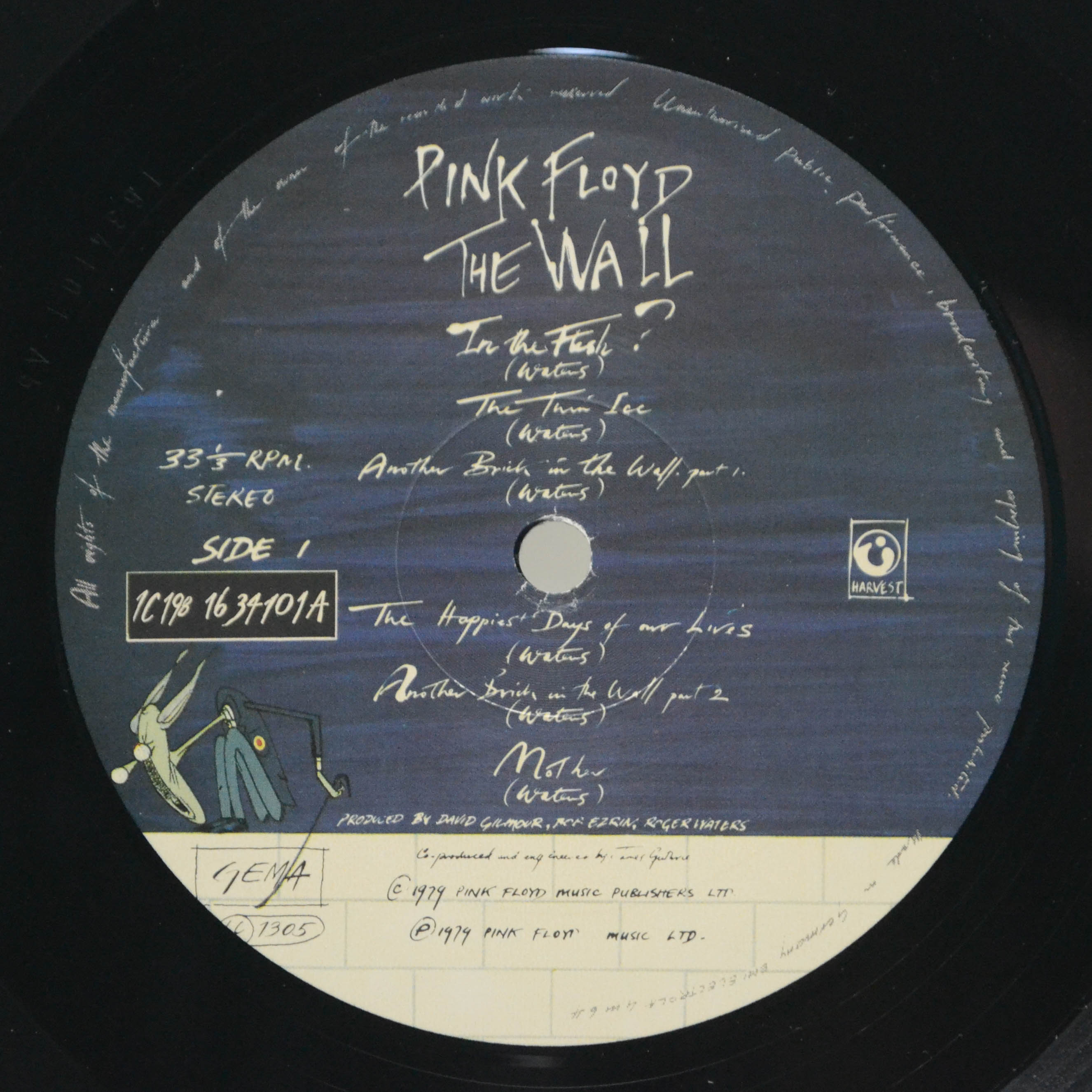 Виниловая пластинка Pink Floyd — The Wall (2LP), 1979