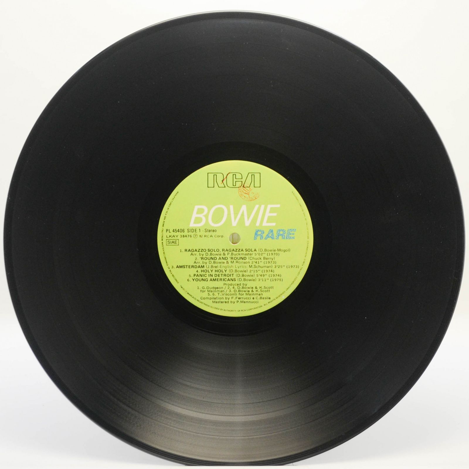 Bowie — Rare, 1982