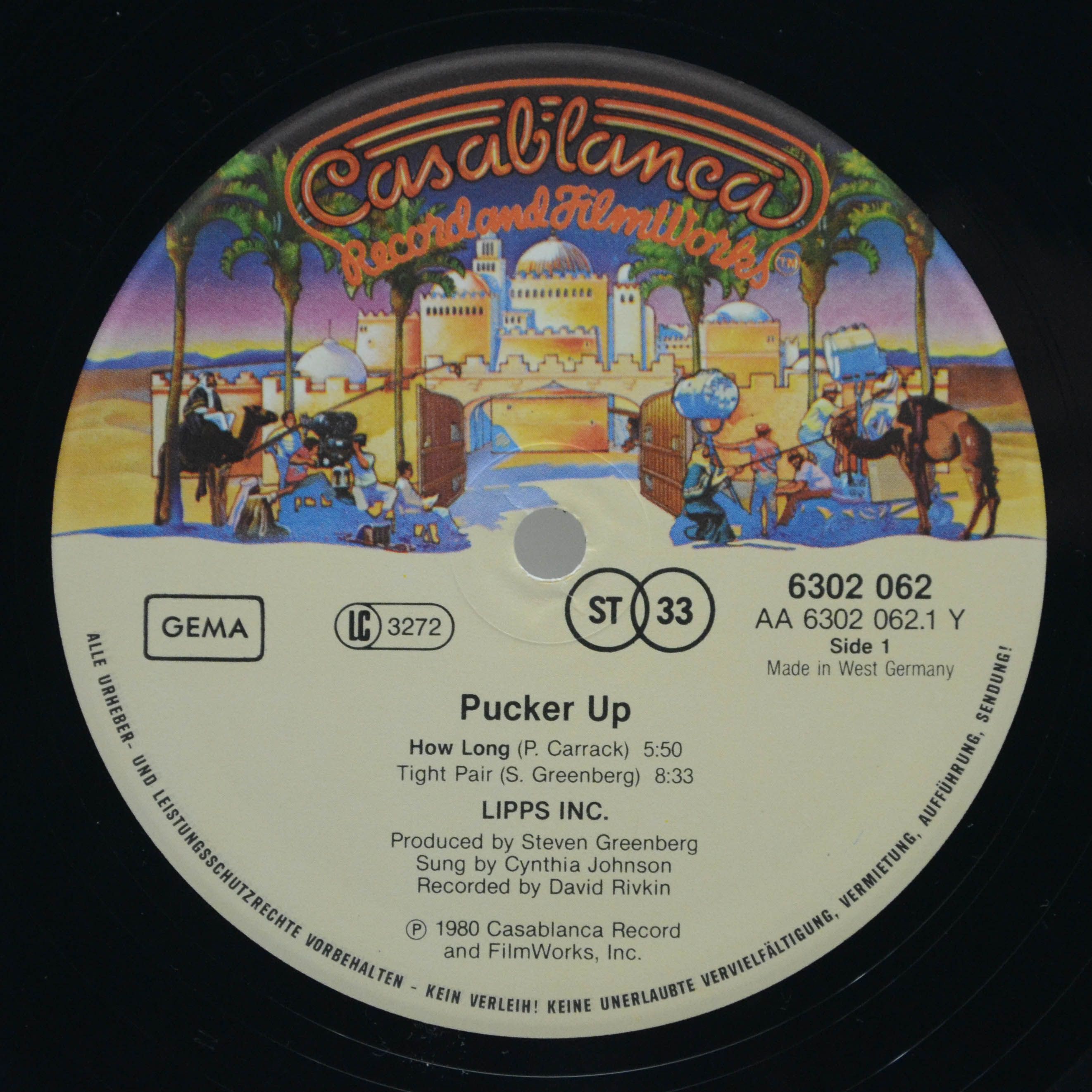 Виниловая пластинка Lipps, Inc. — Pucker Up, 1980