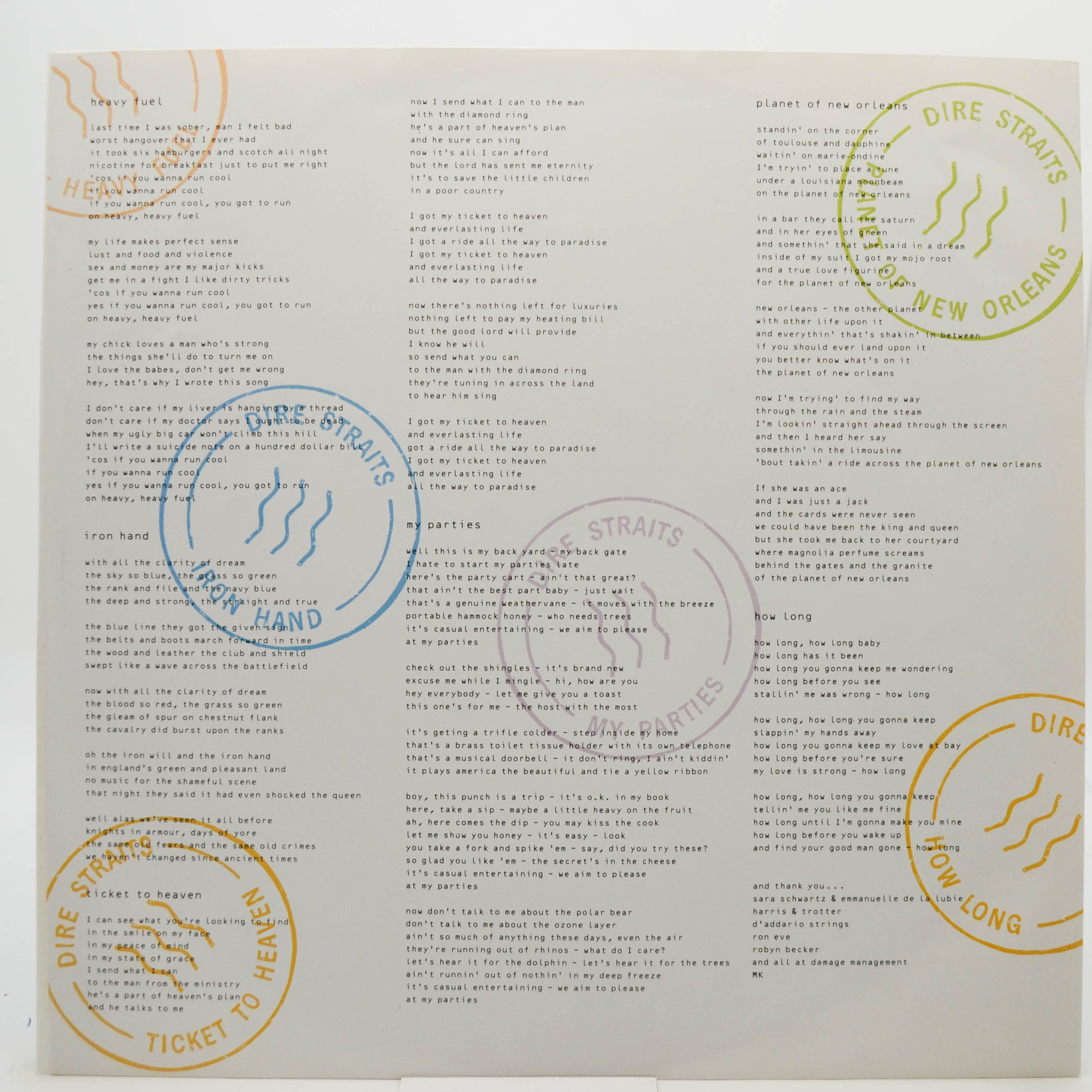 Dire Straits — On Every Street, 1991