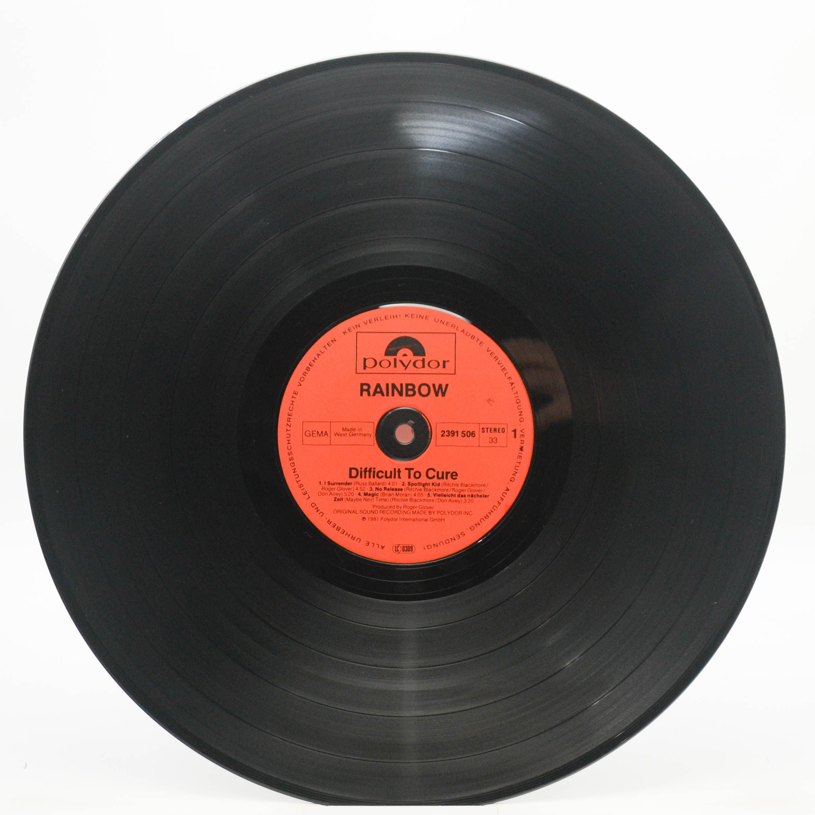 Rainbow — Difficult To Cure, 1981