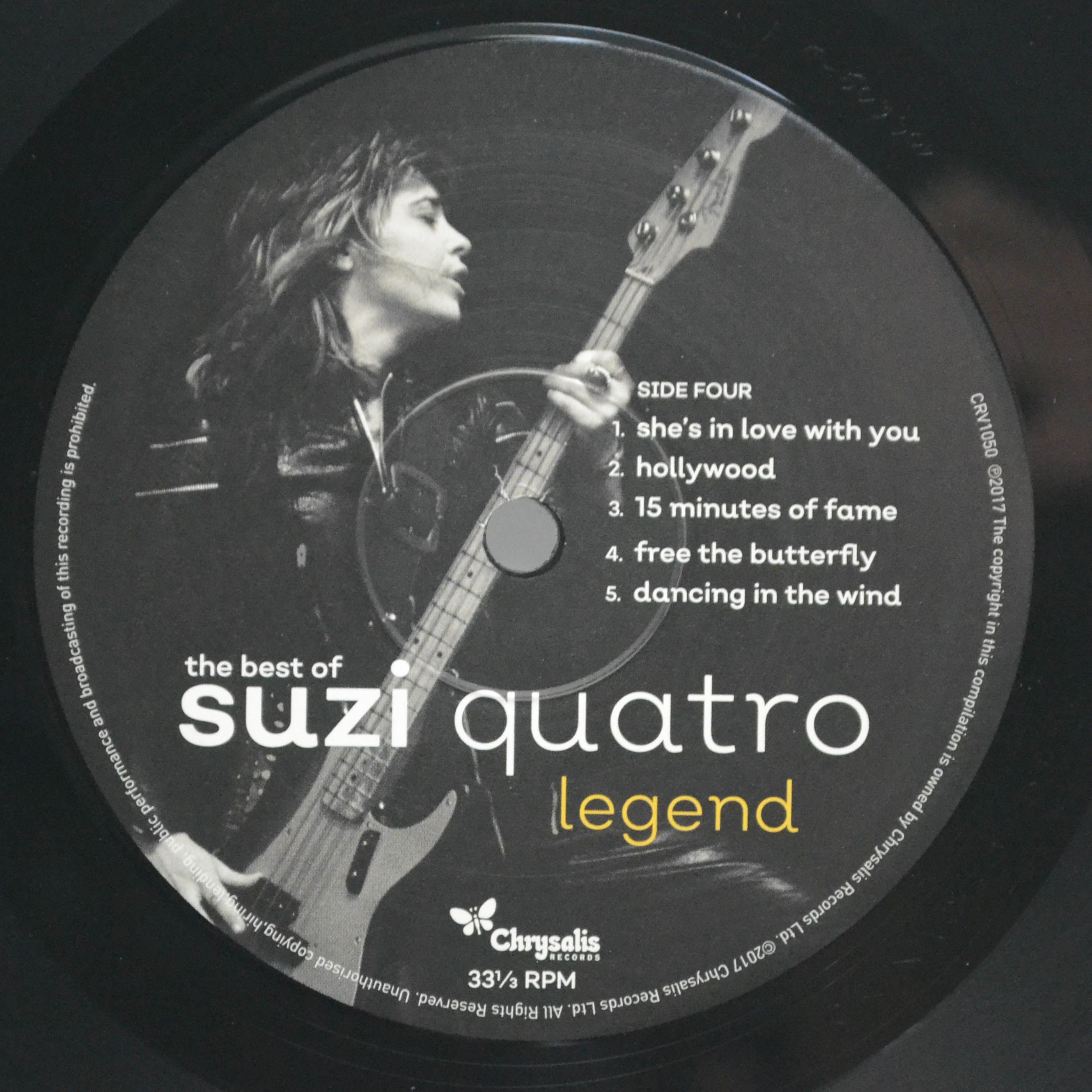 Suzi Quatro — Legend - The Best Of (2LP), 2017