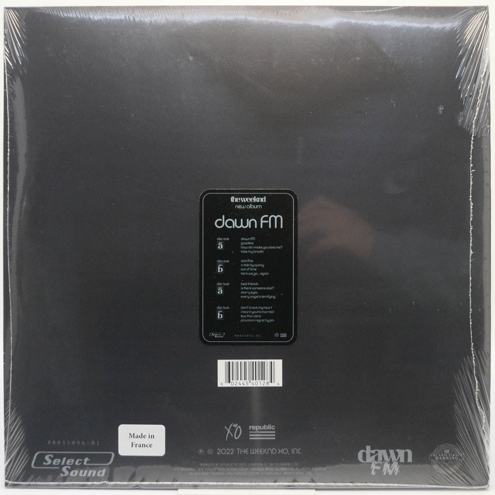 Weeknd — Dawn FM (2LP), 2022