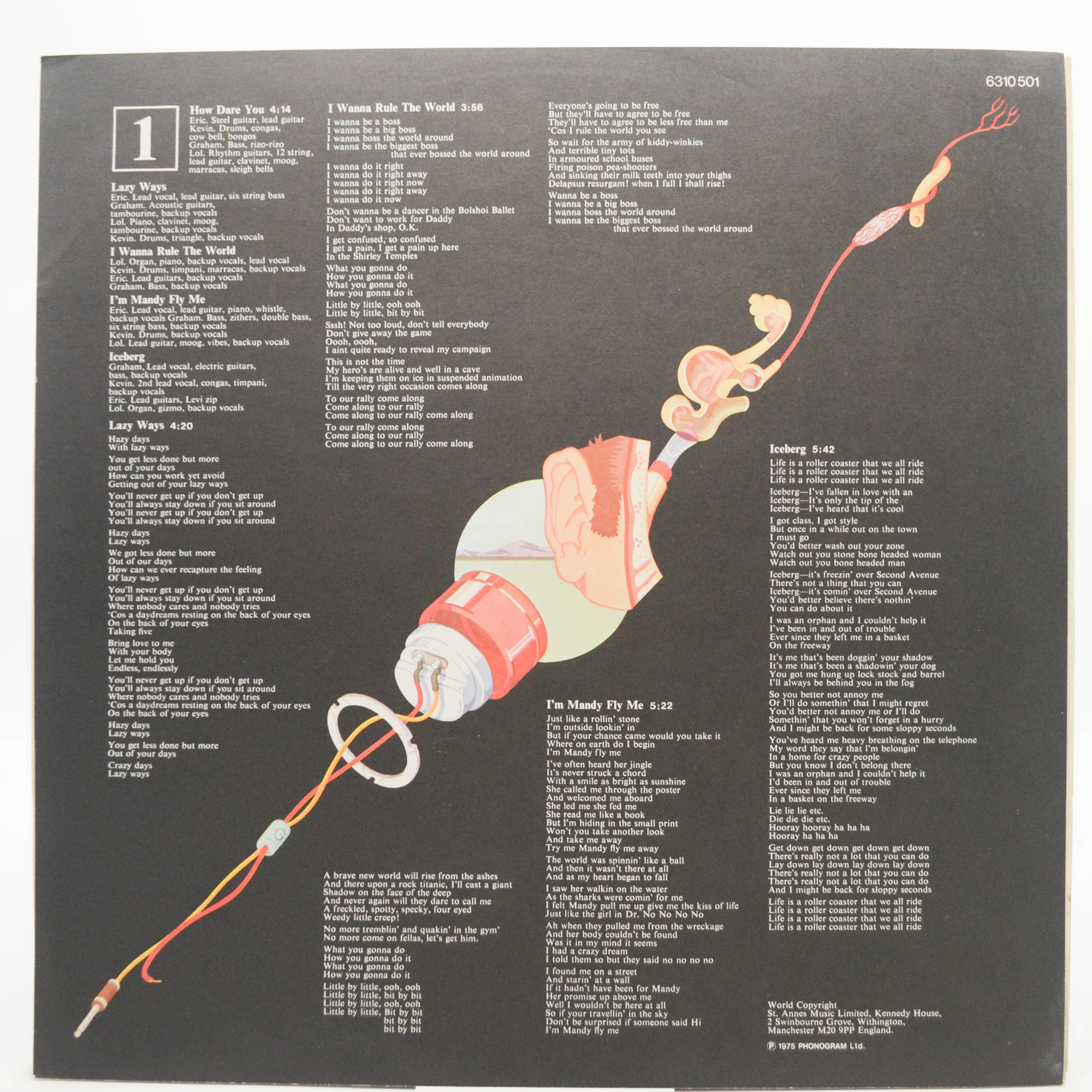 Виниловая пластинка 10cc — How Dare You!, 1976