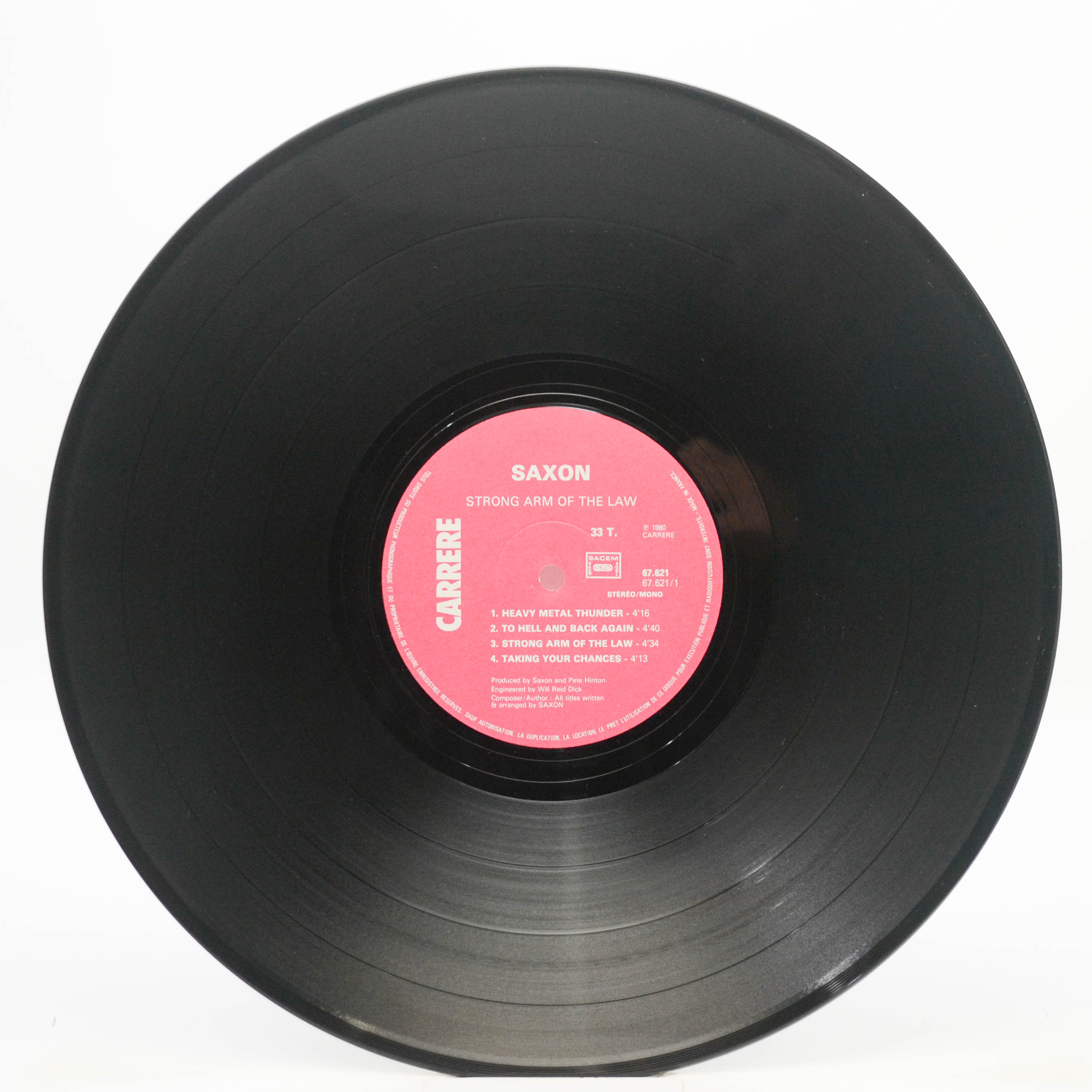 Saxon — Strong Arm Of The Law, 1980