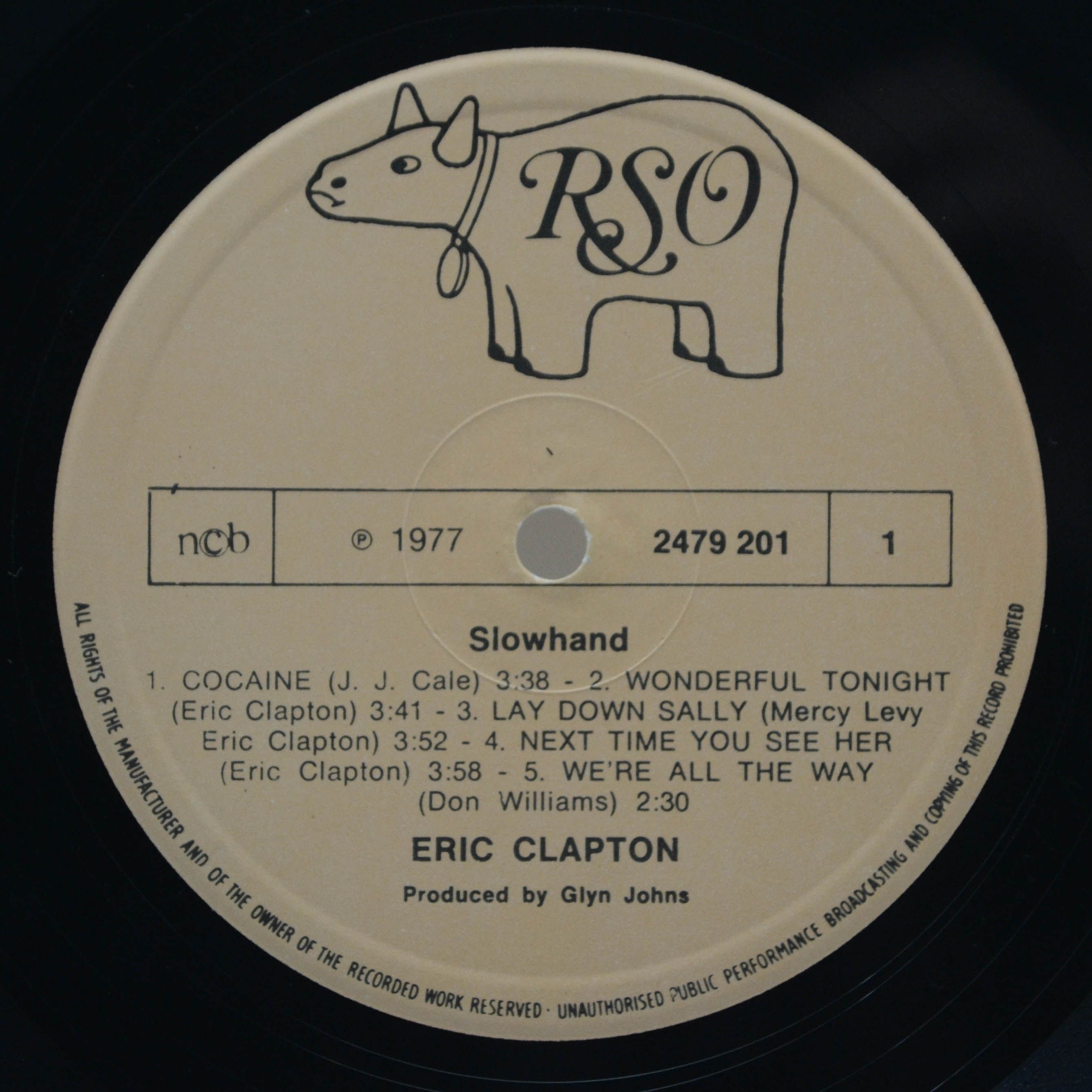 Eric Clapton — Slowhand, 1977