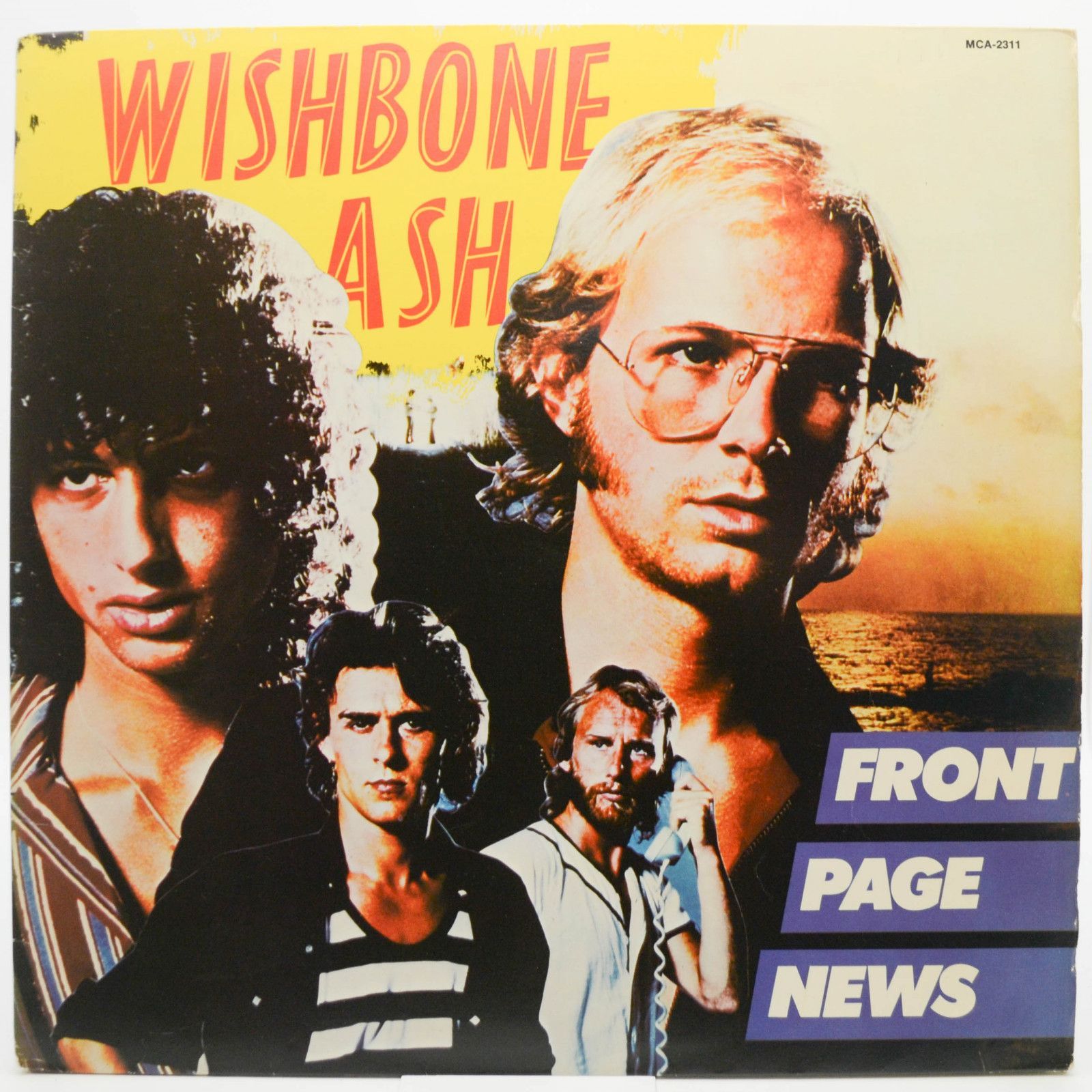 Виниловая пластинка Wishbone Ash — Front Page News, 1977