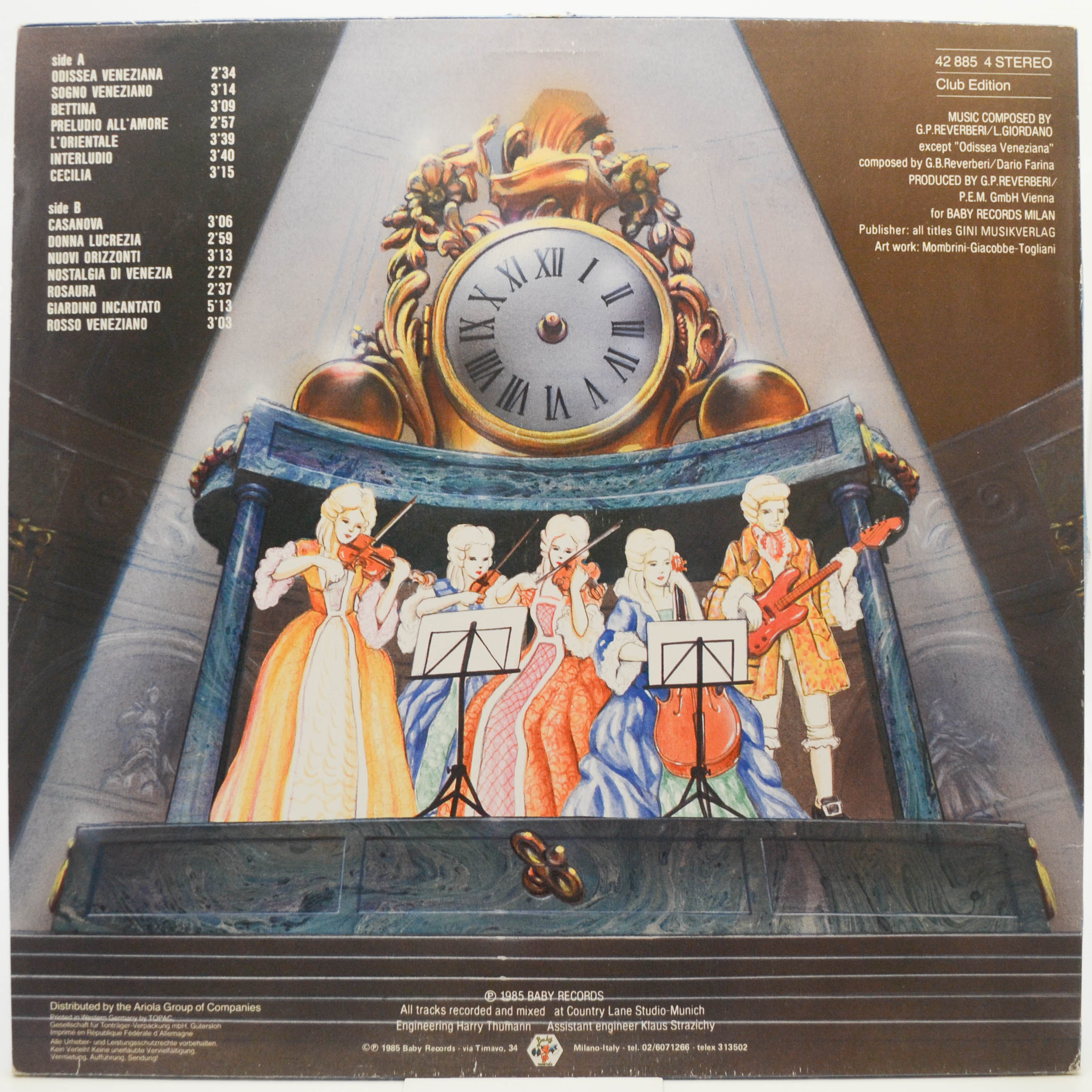 Rondo' Veneziano — Odissea Veneziana, 1985