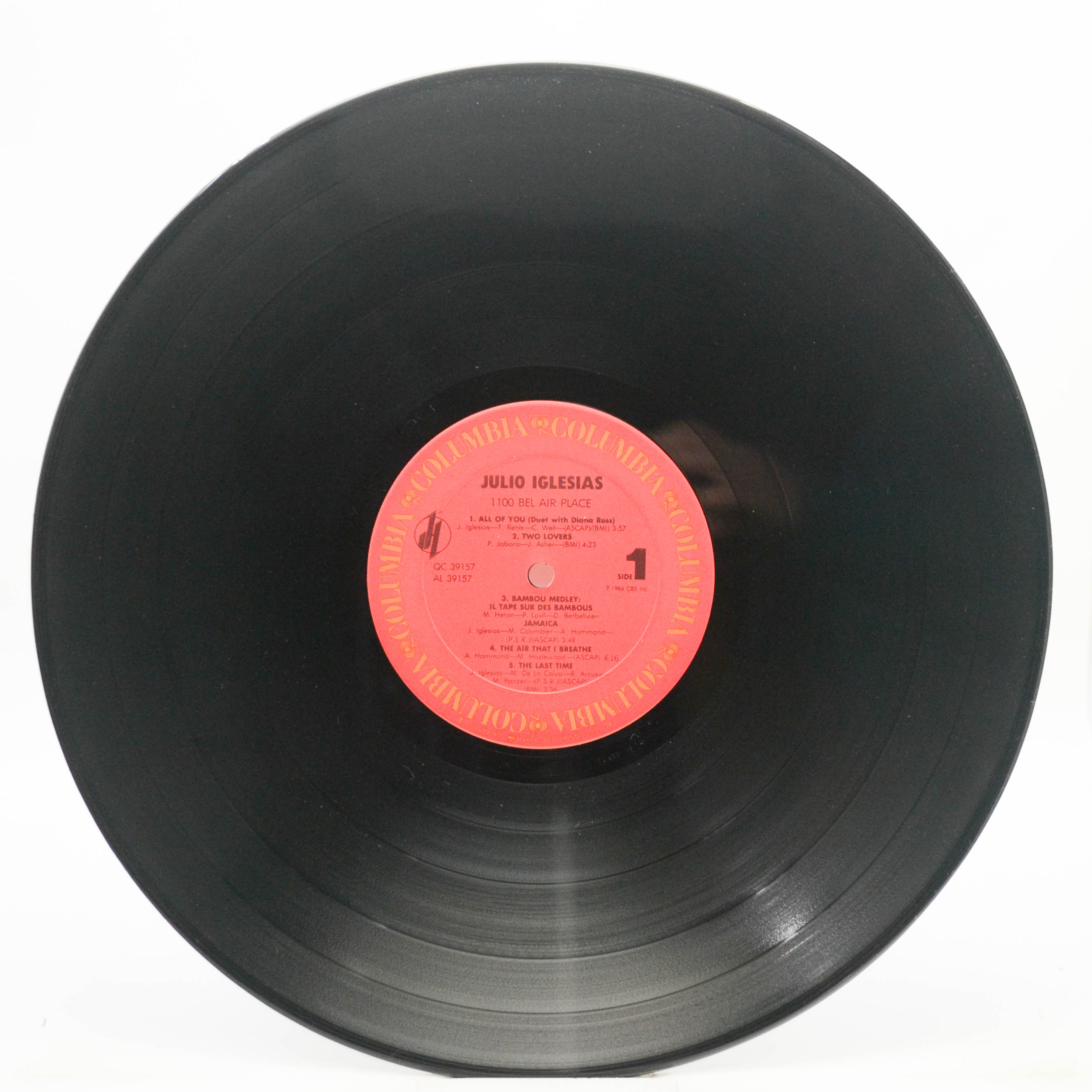 Julio Iglesias — 1100 Bel Air Place (USA), 1984