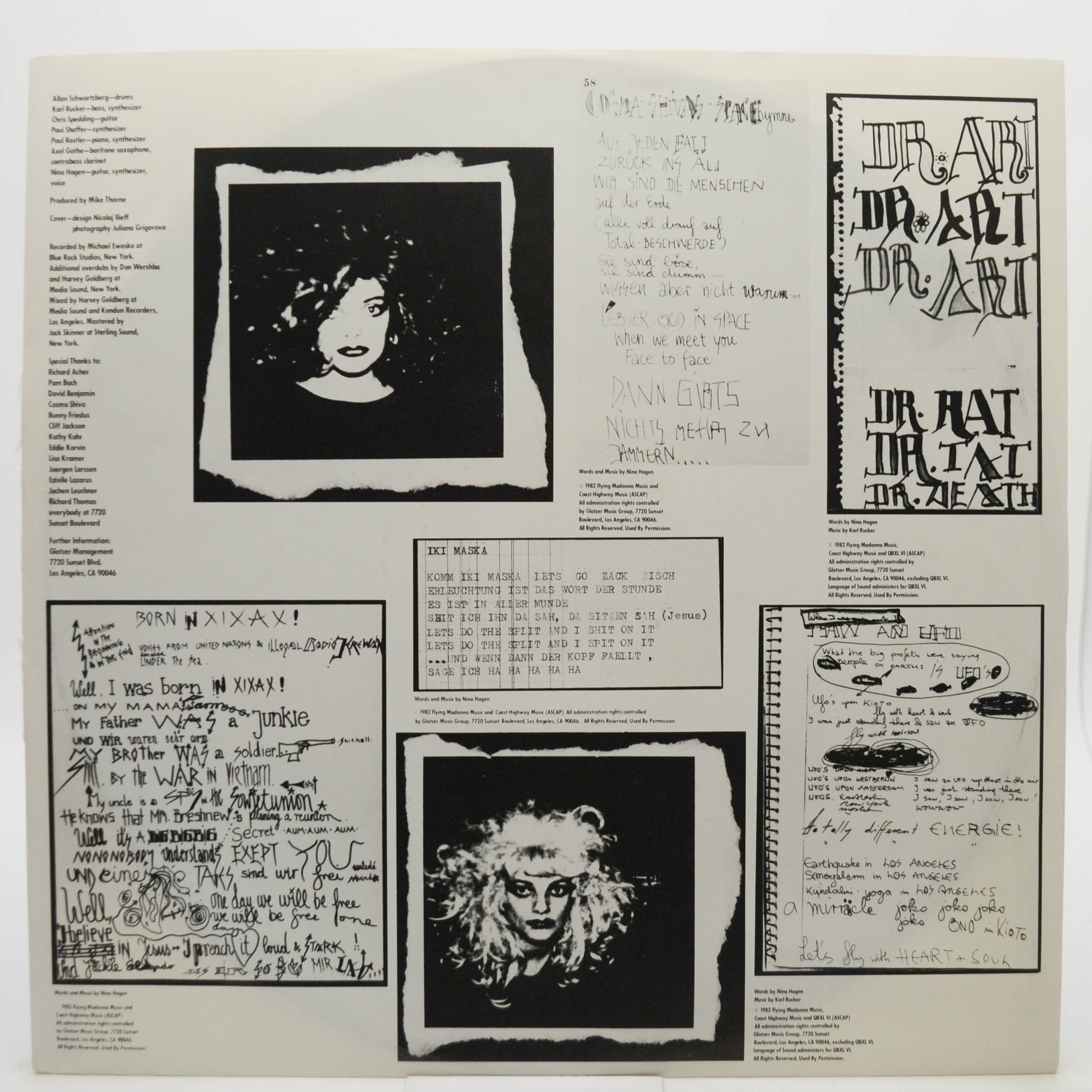 Nina Hagen — Nunsexmonkrock, 1982