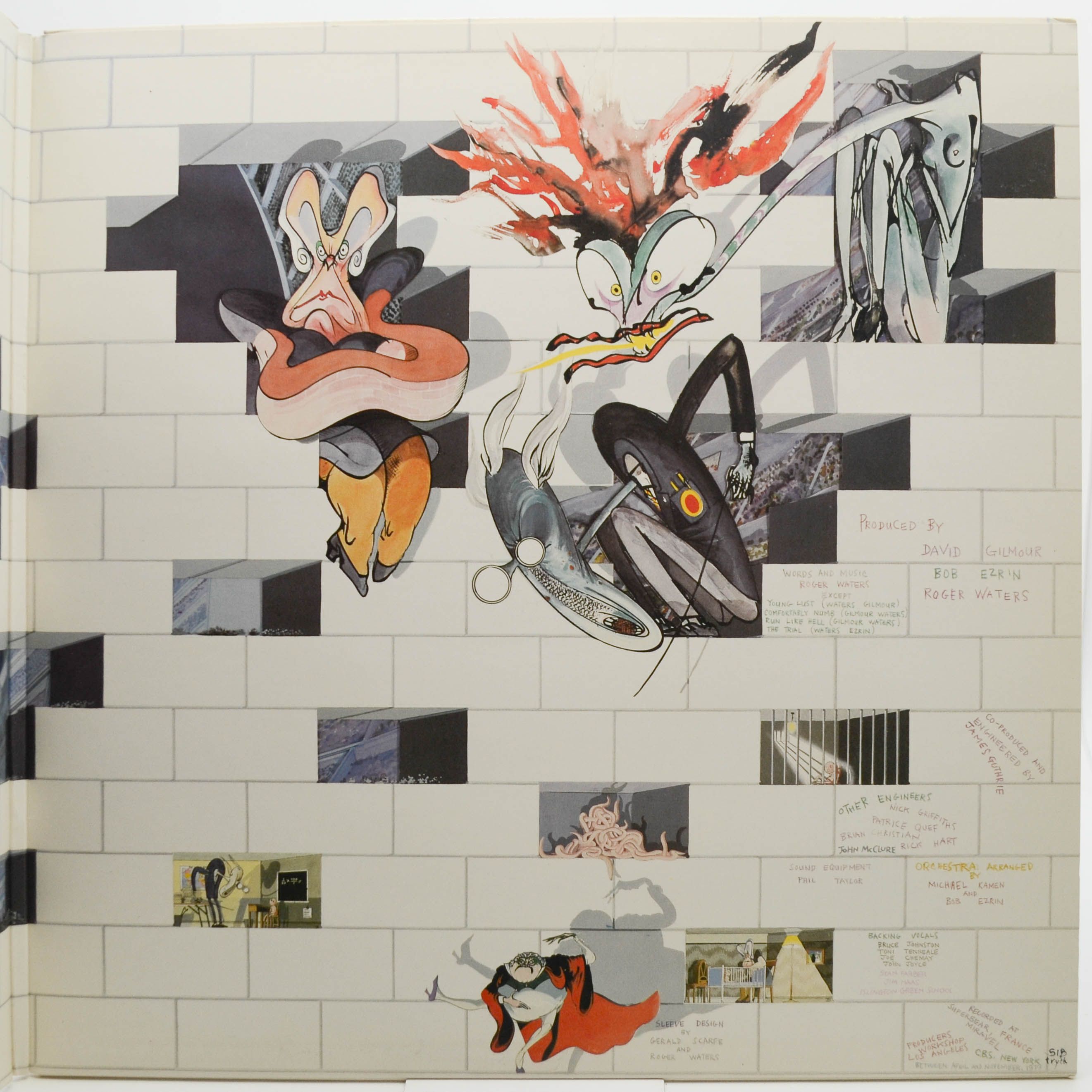 Виниловая пластинка Pink Floyd — The Wall (2LP), 1979