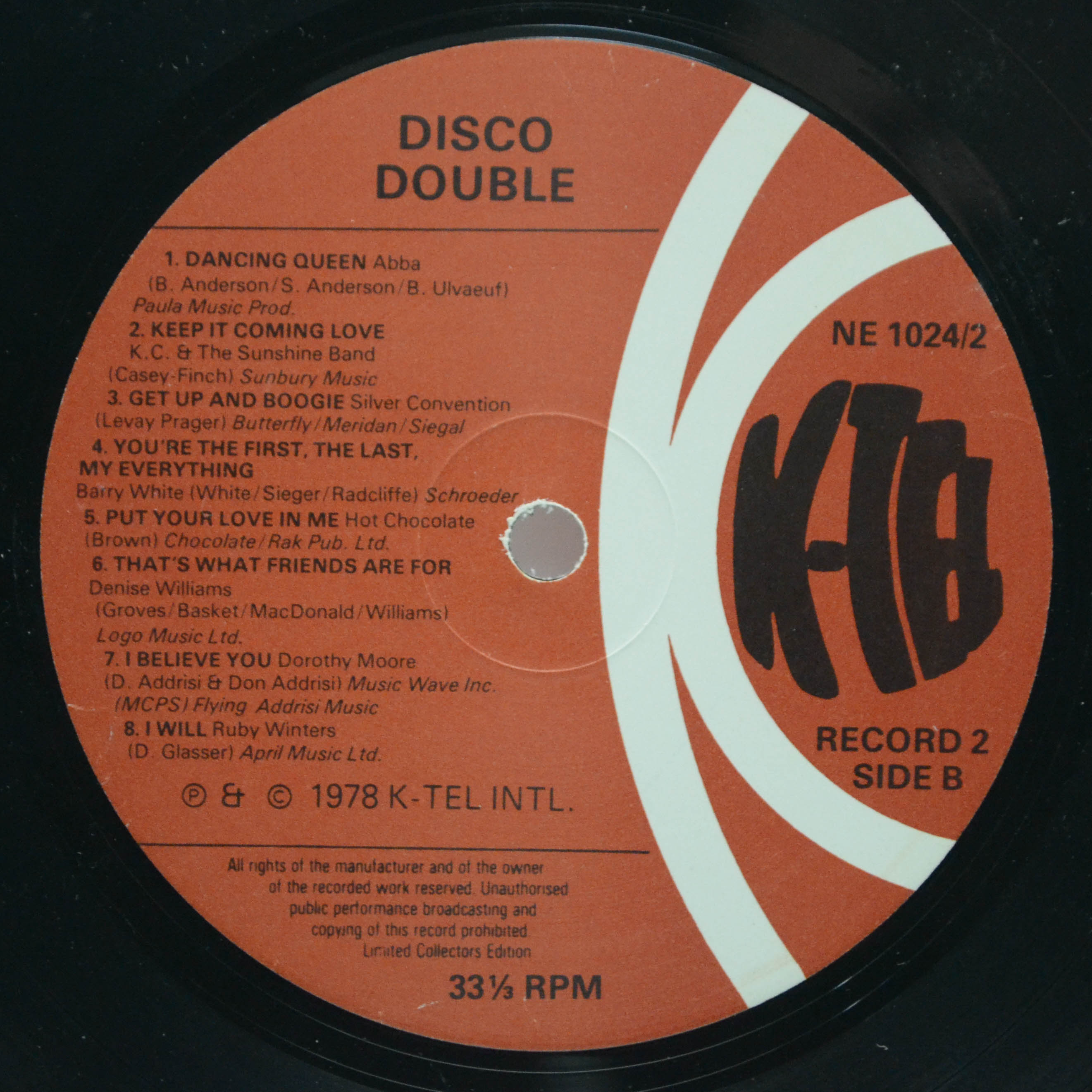 Various — Disco Double (2LP), 1978